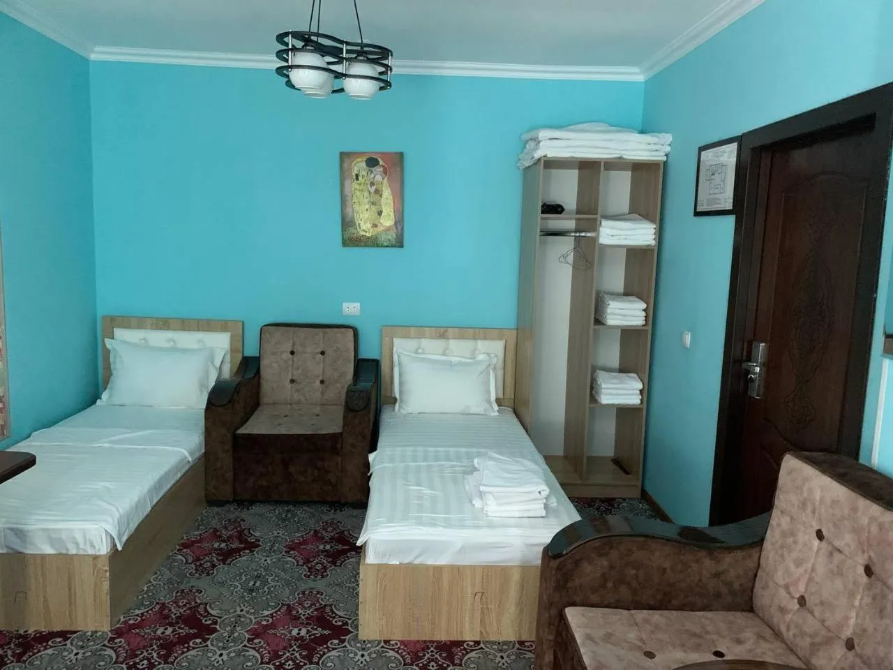 Bed in Mulberry Hotel