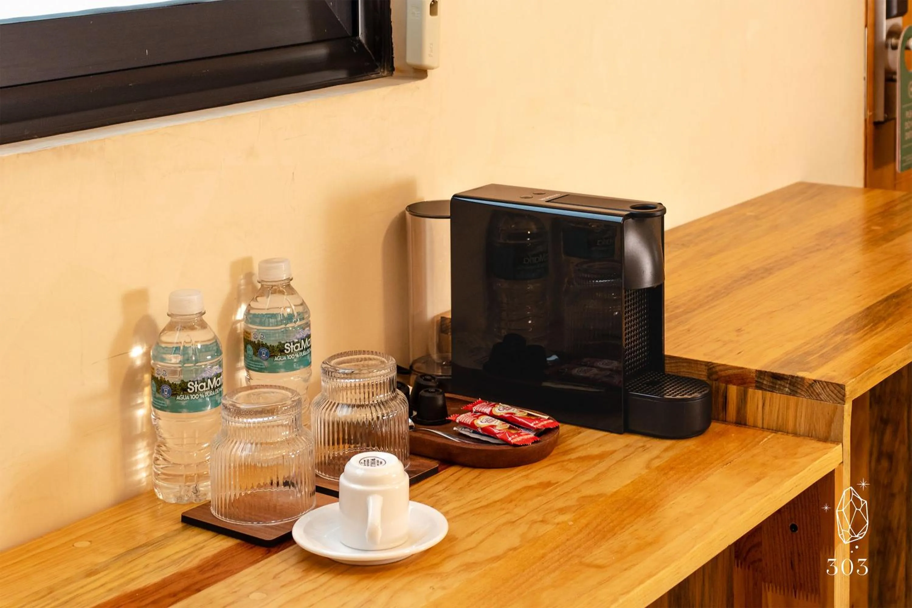 Coffee/tea facilities in Sauvé Casa Boutique