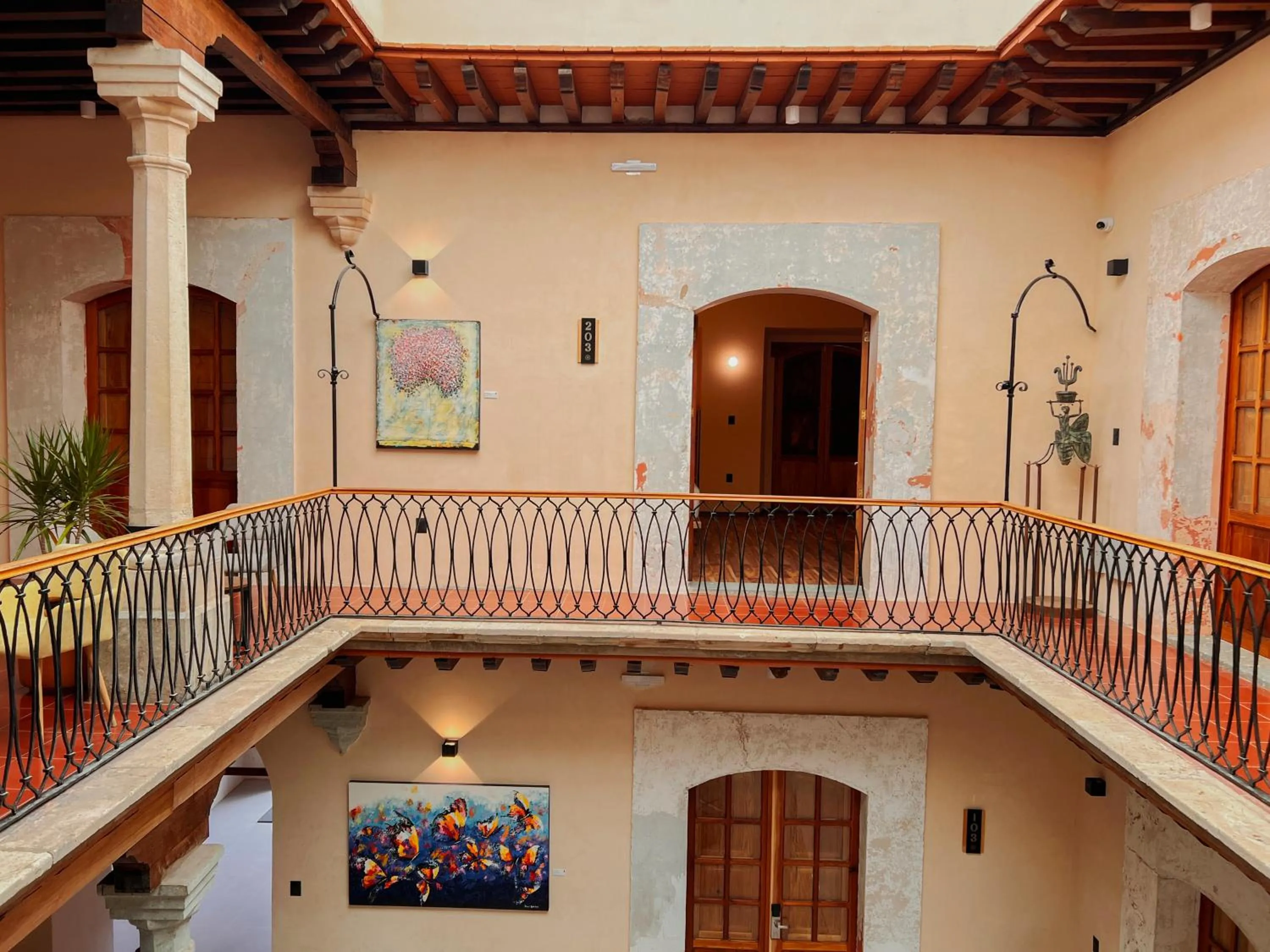 Patio in Sauvé Casa Boutique