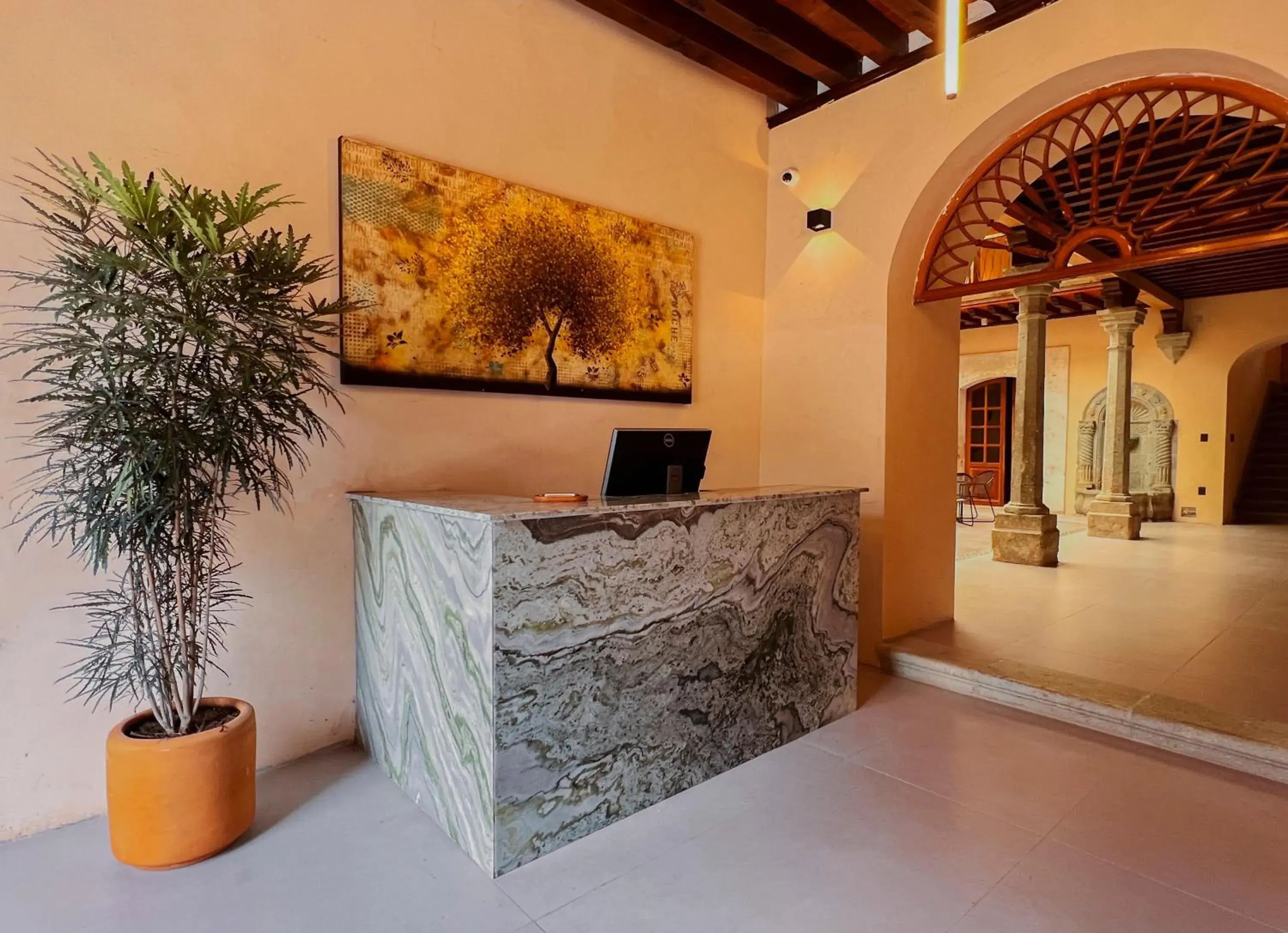 Lobby or reception in Sauvé Casa Boutique Lobby or reception in Sauvé Casa Boutique