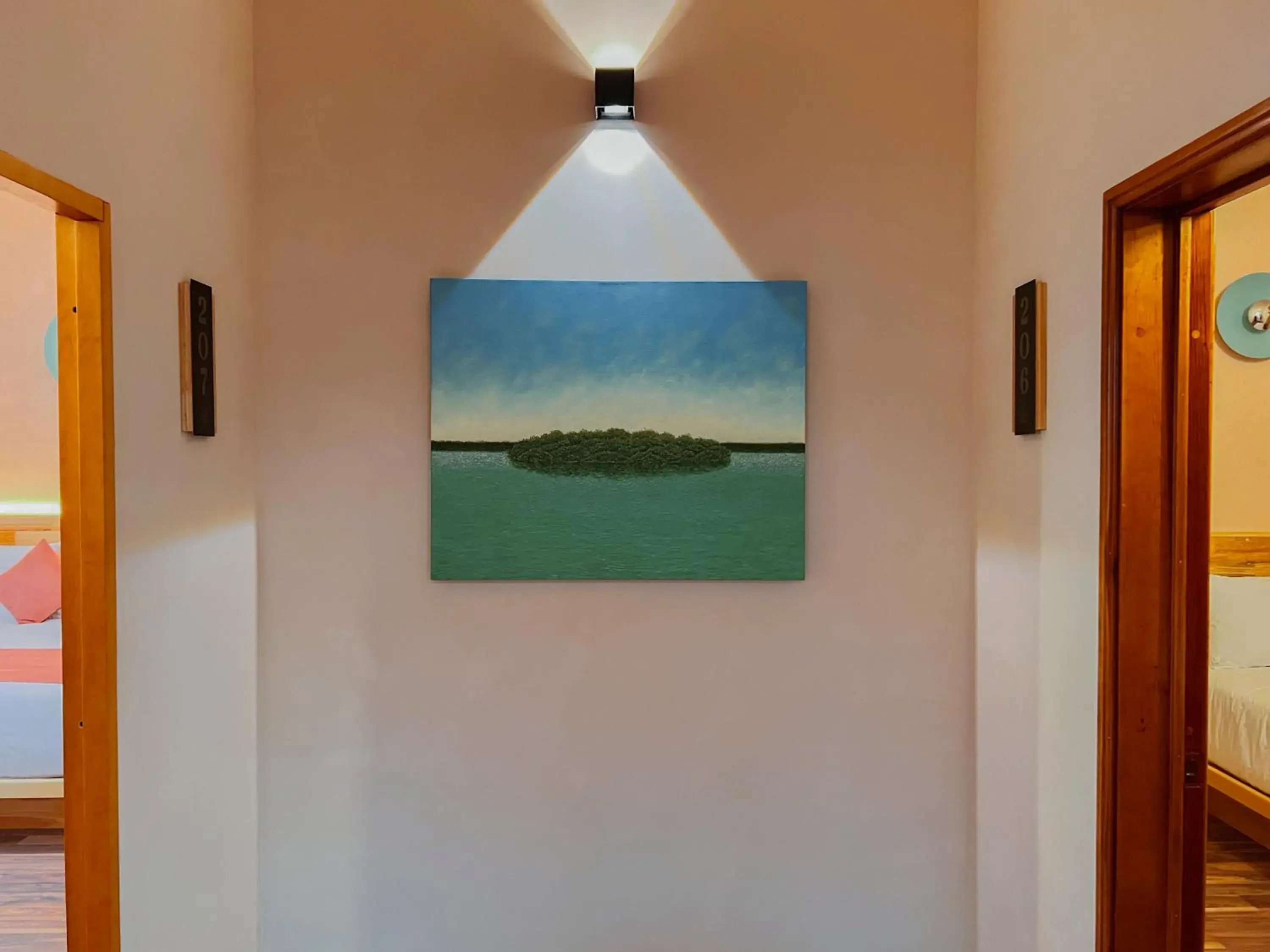 Inner courtyard view in Sauvé Casa Boutique Inner courtyard view in Sauvé Casa Boutique