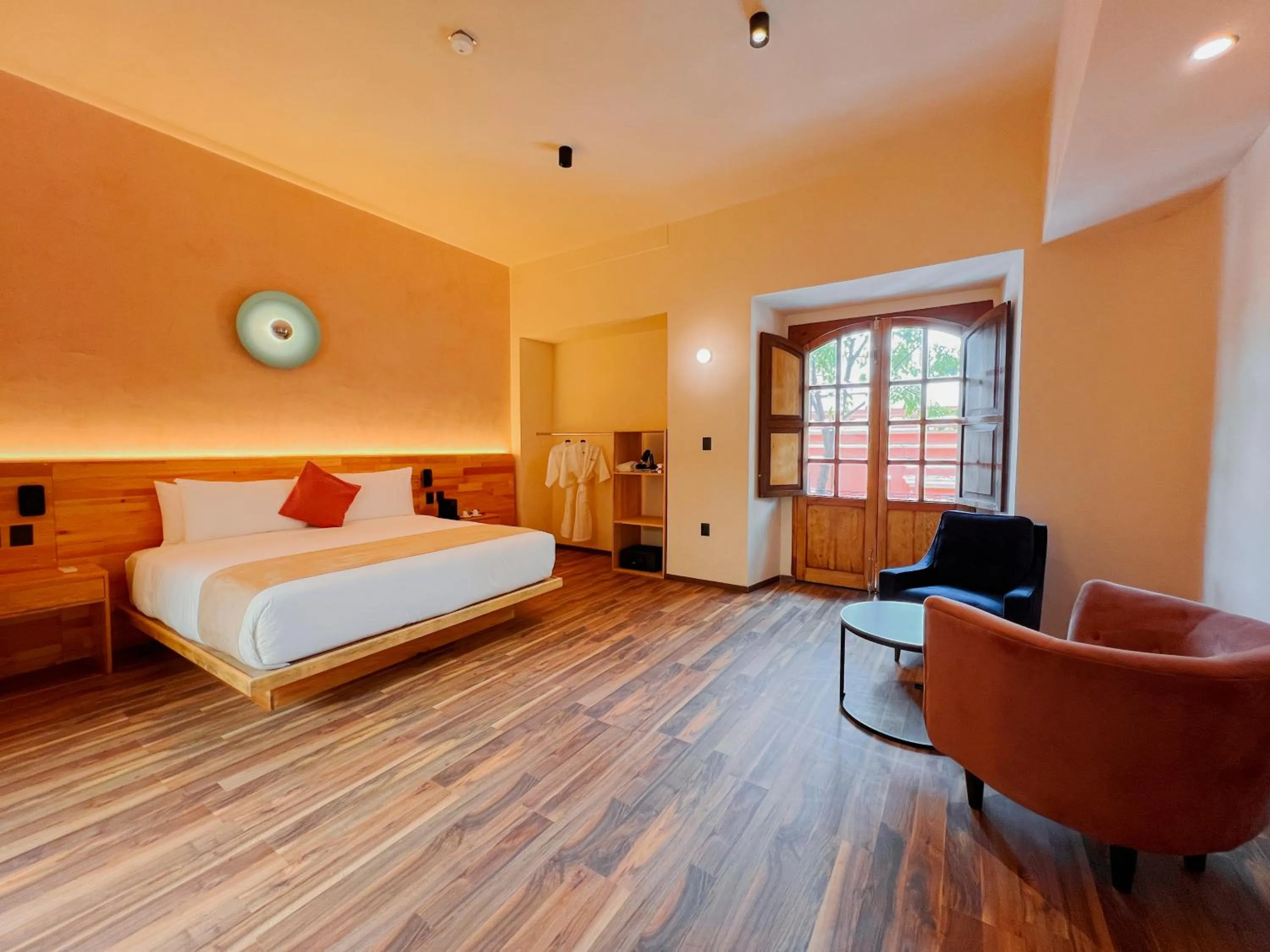 Living room, Bed in Sauvé Casa Boutique