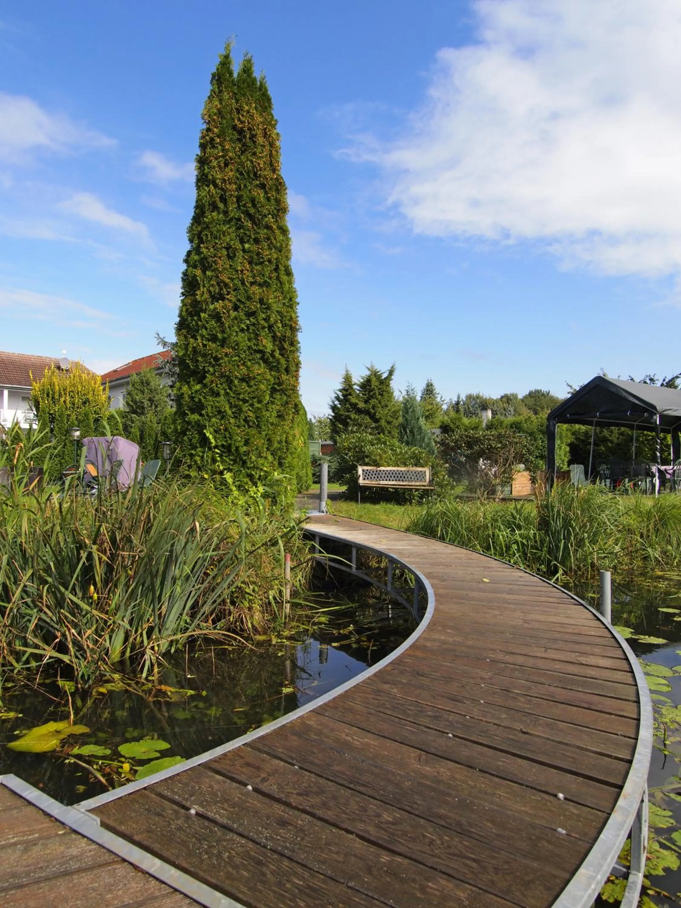 Garden in Hotel Grüner Baum