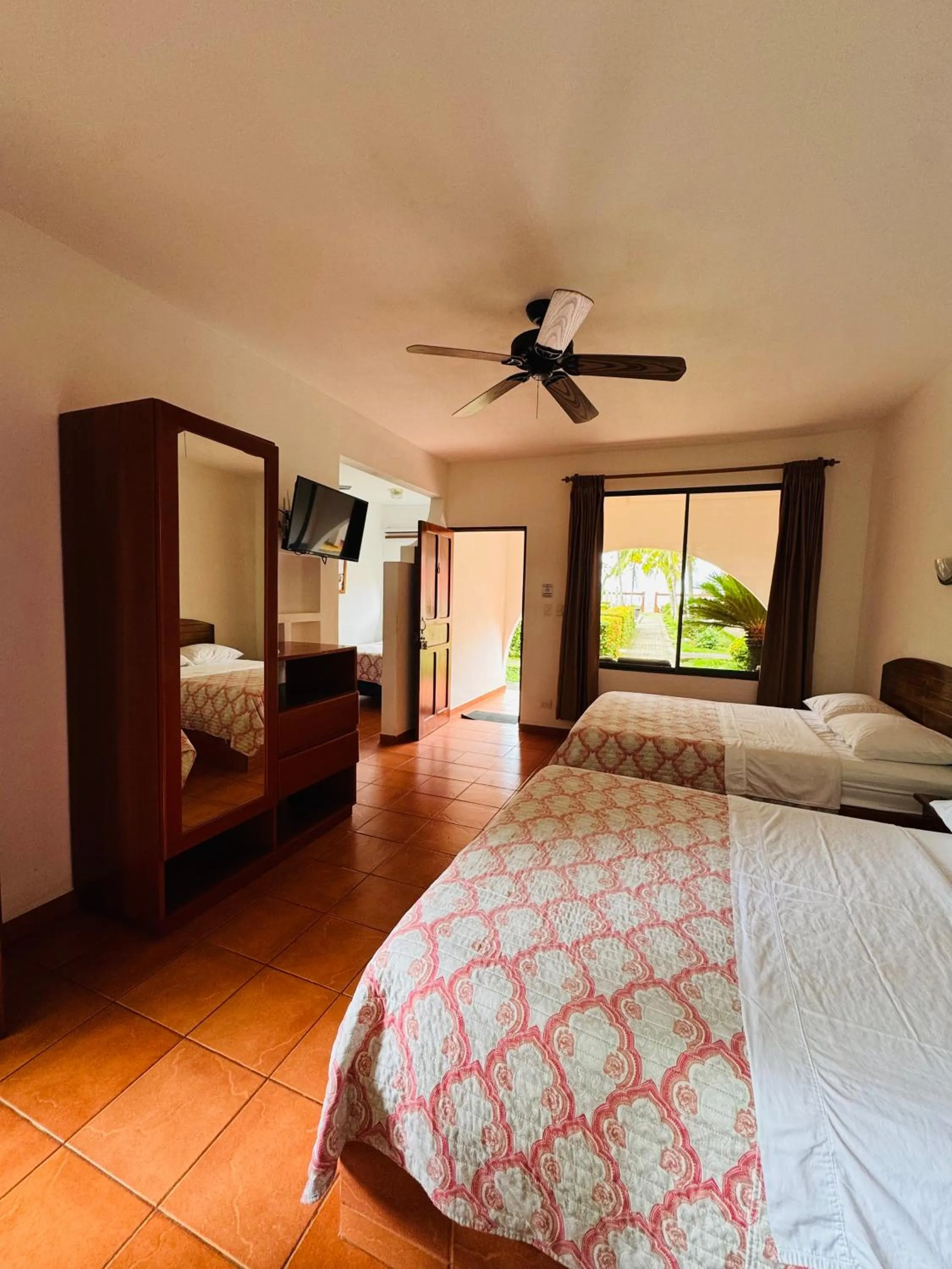 Bedroom, Bed in Apartotel Flamboyant