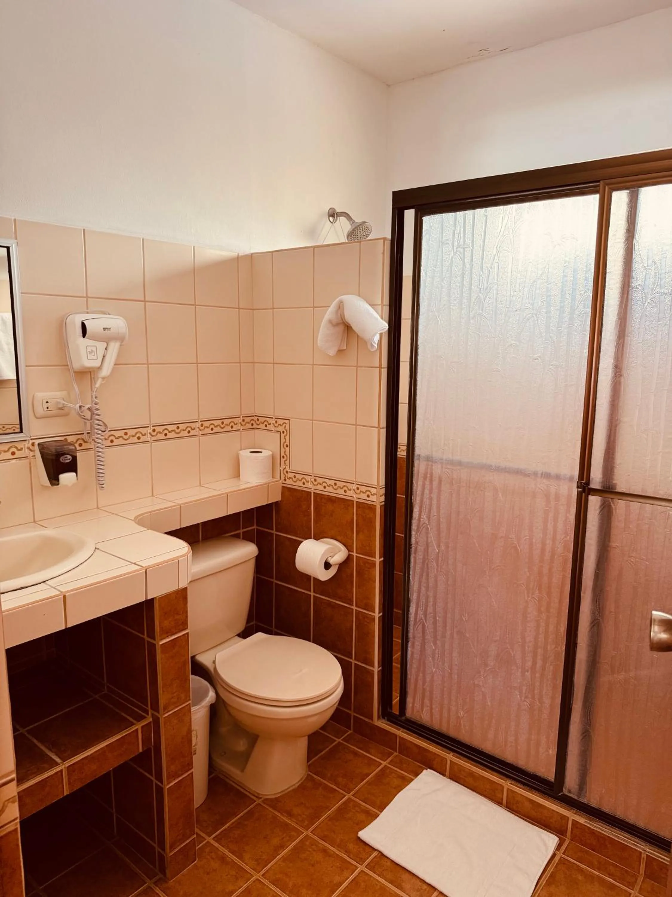 Shower in Apartotel Flamboyant