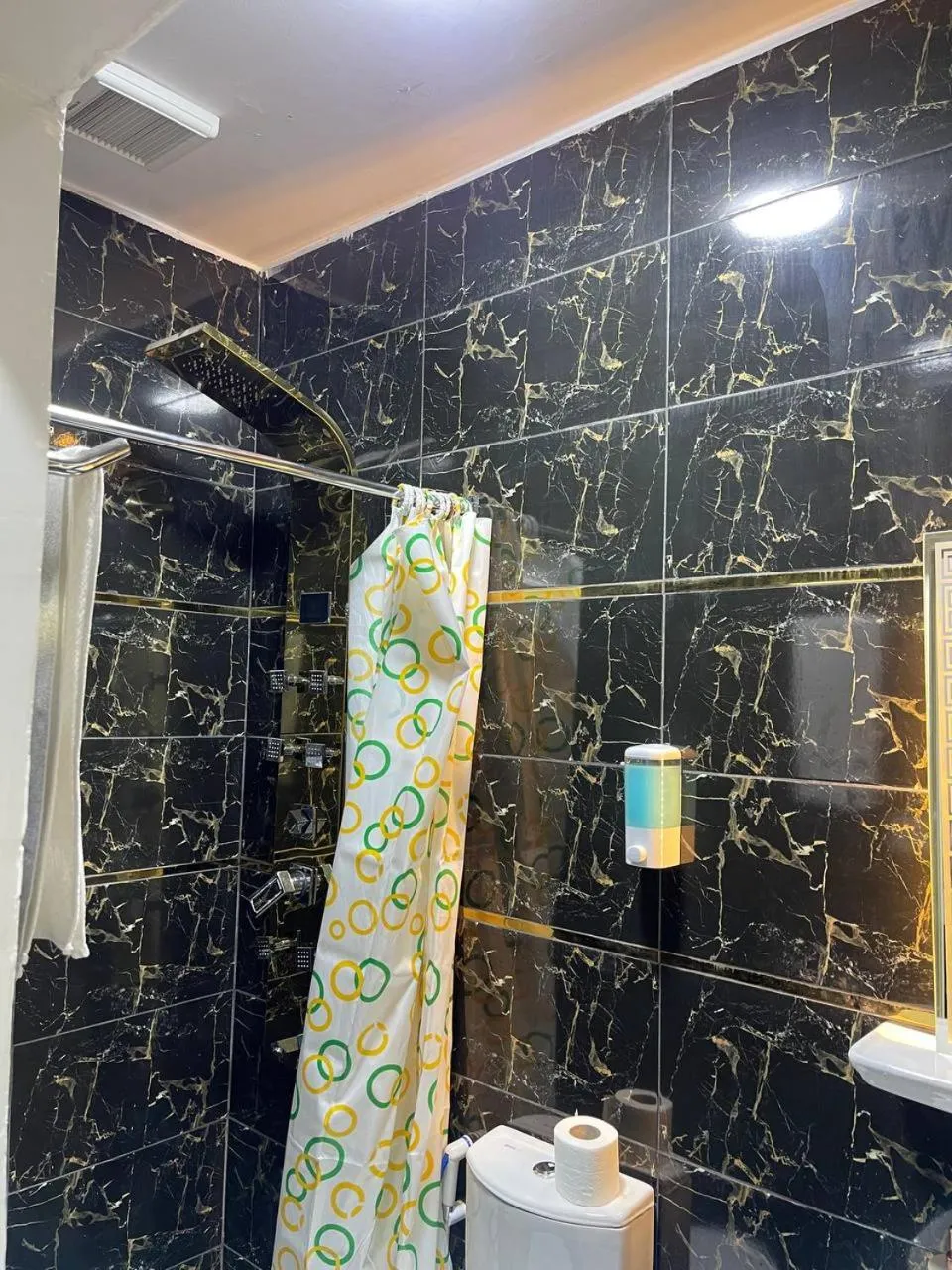 Shower in Future Hostel