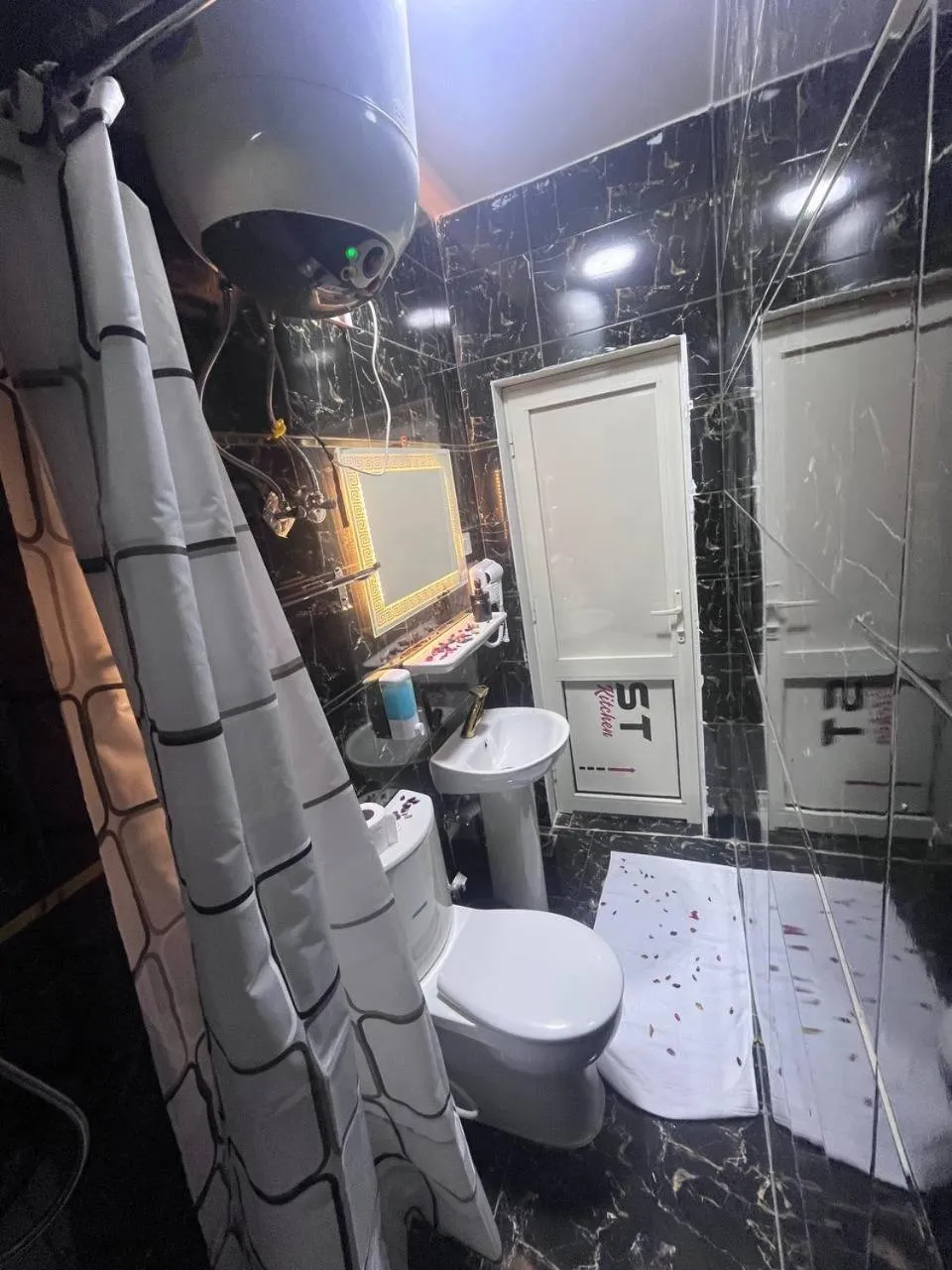 Shower in Future Hostel