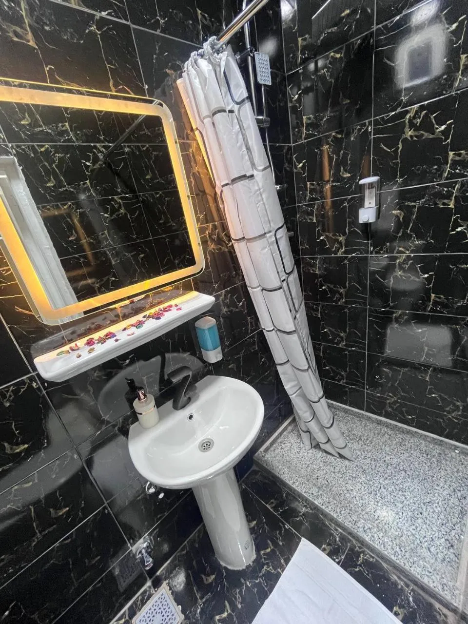 Shower in Future Hostel