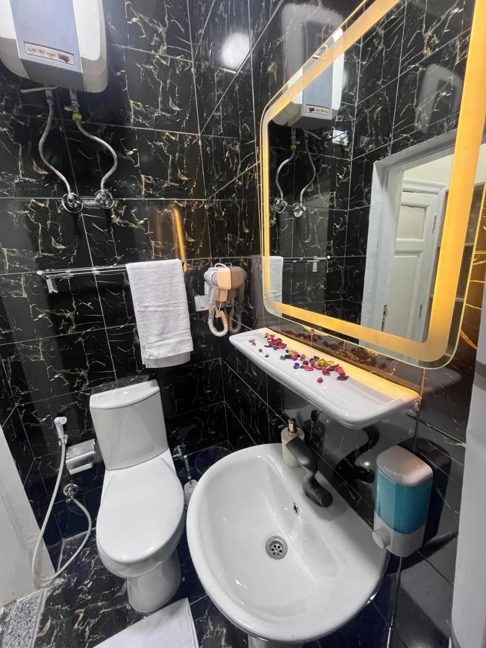 Shower in Future Hostel