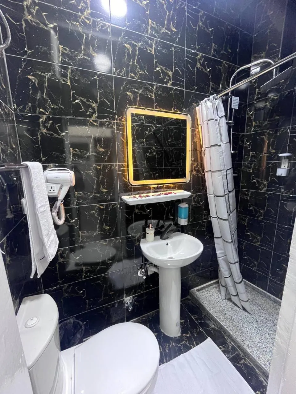 Shower in Future Hostel