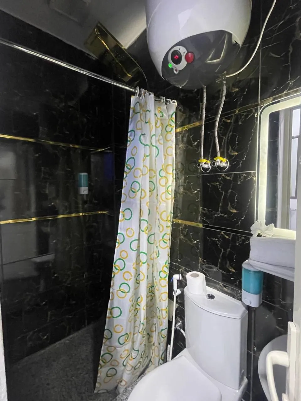 Shower in Future Hostel