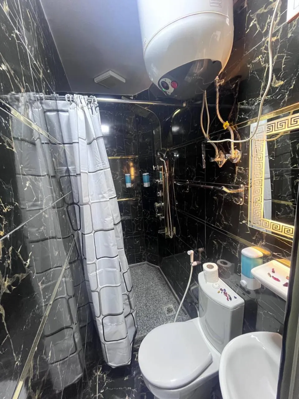 Shower in Future Hostel