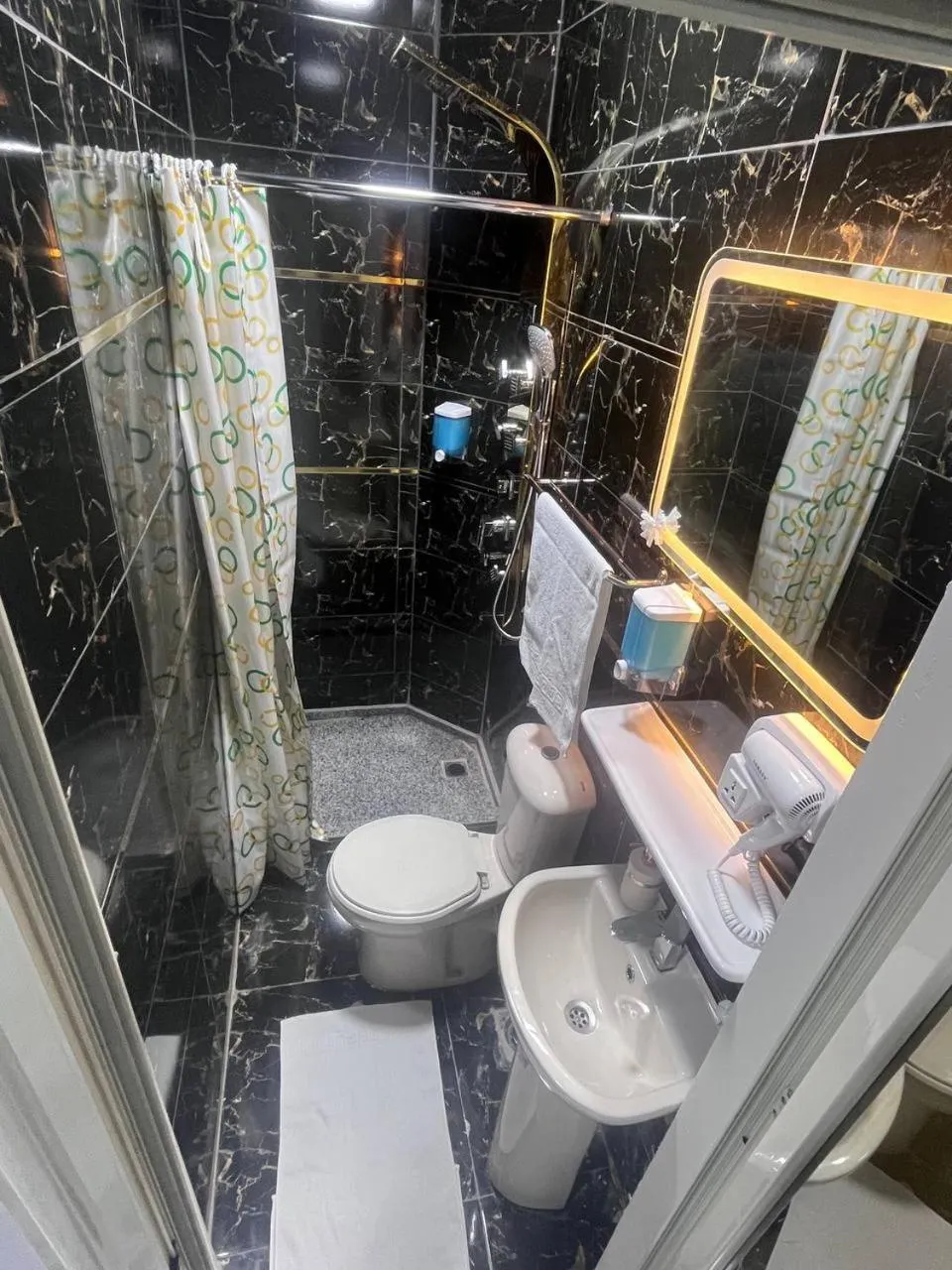 Shower in Future Hostel