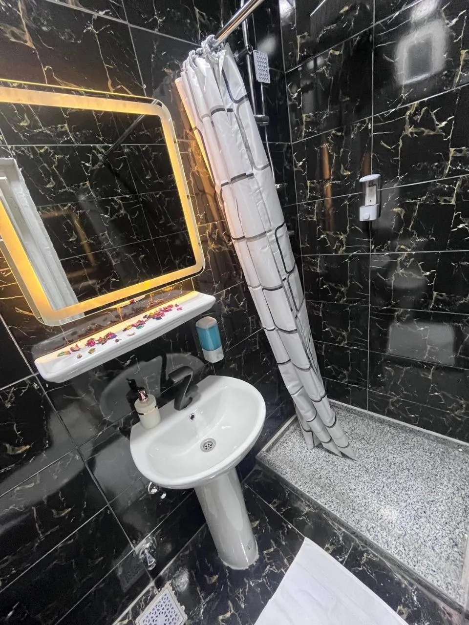 Shower in Future Hostel