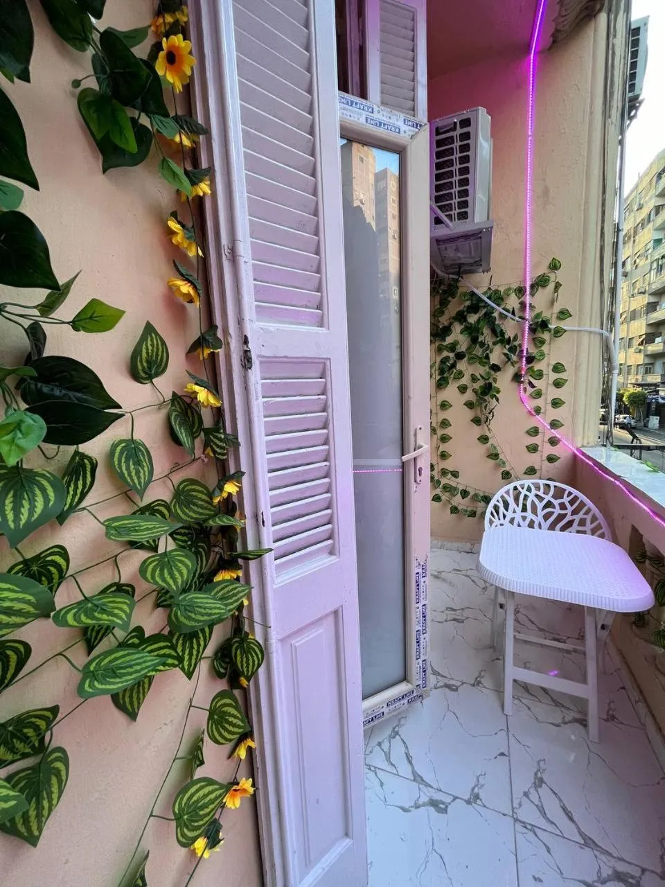 View (from property/room) in Future Hostel