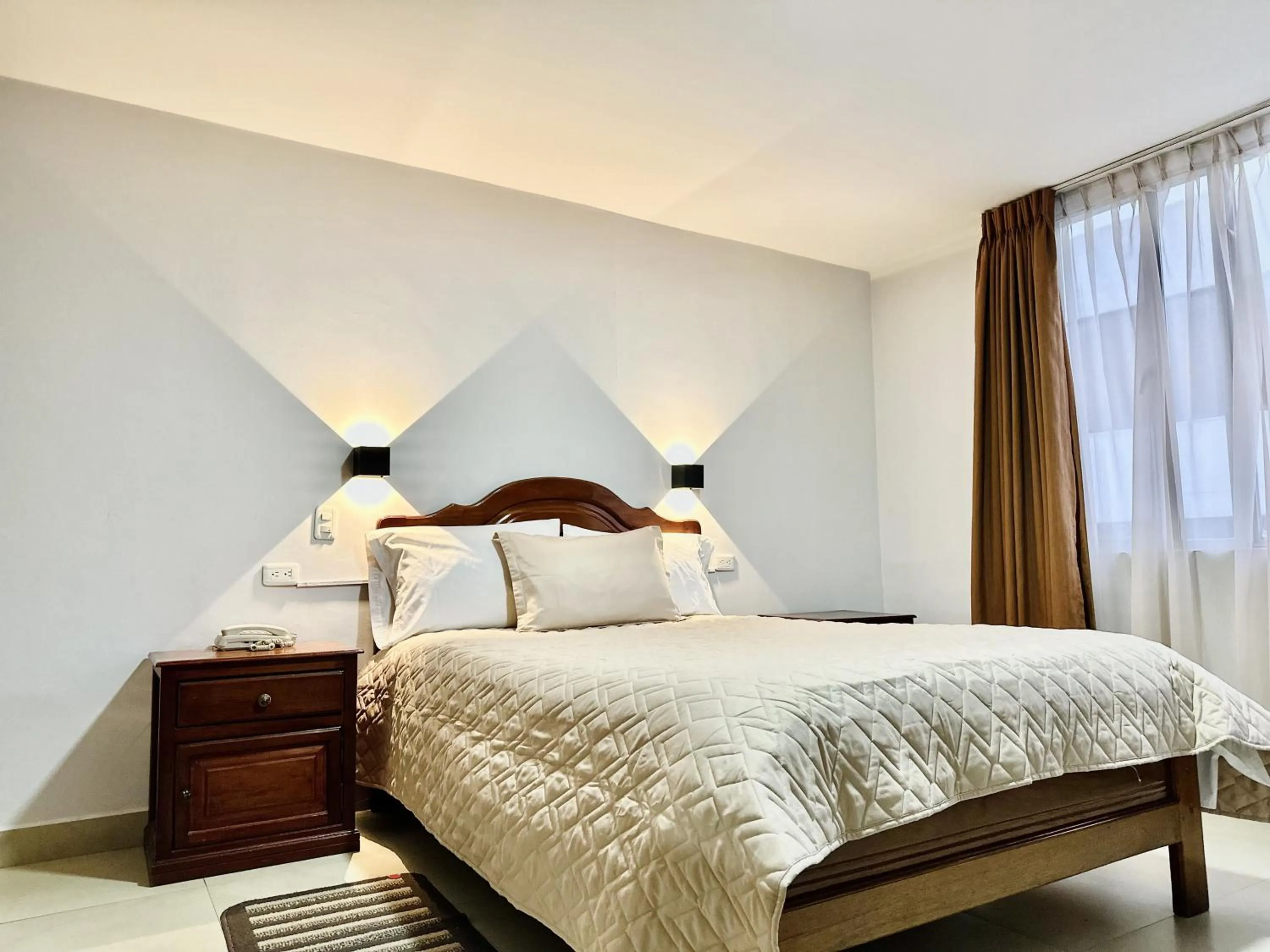 Bed in Hotel Tiwintza Internacional