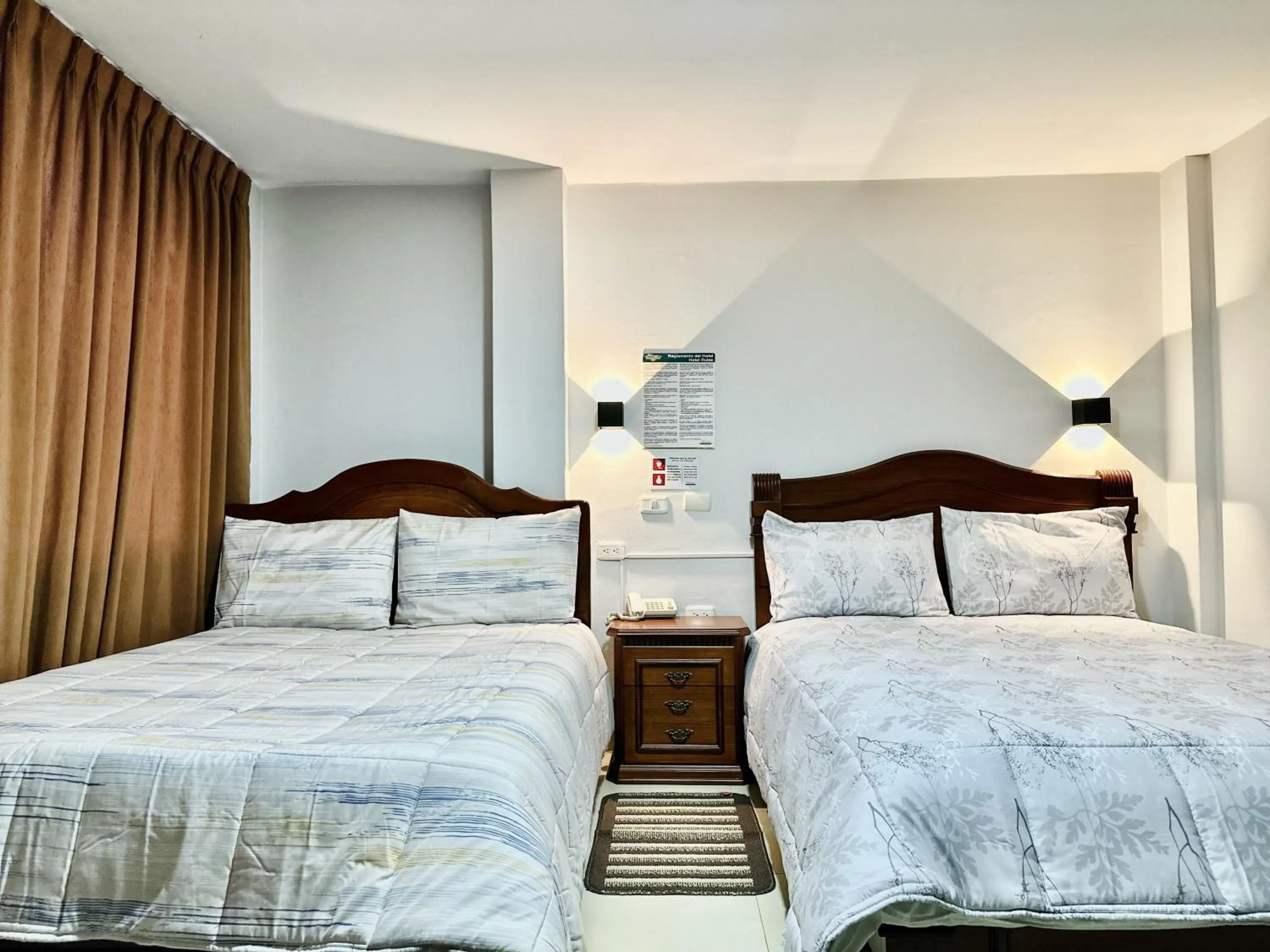 Bed in Hotel Tiwintza Internacional