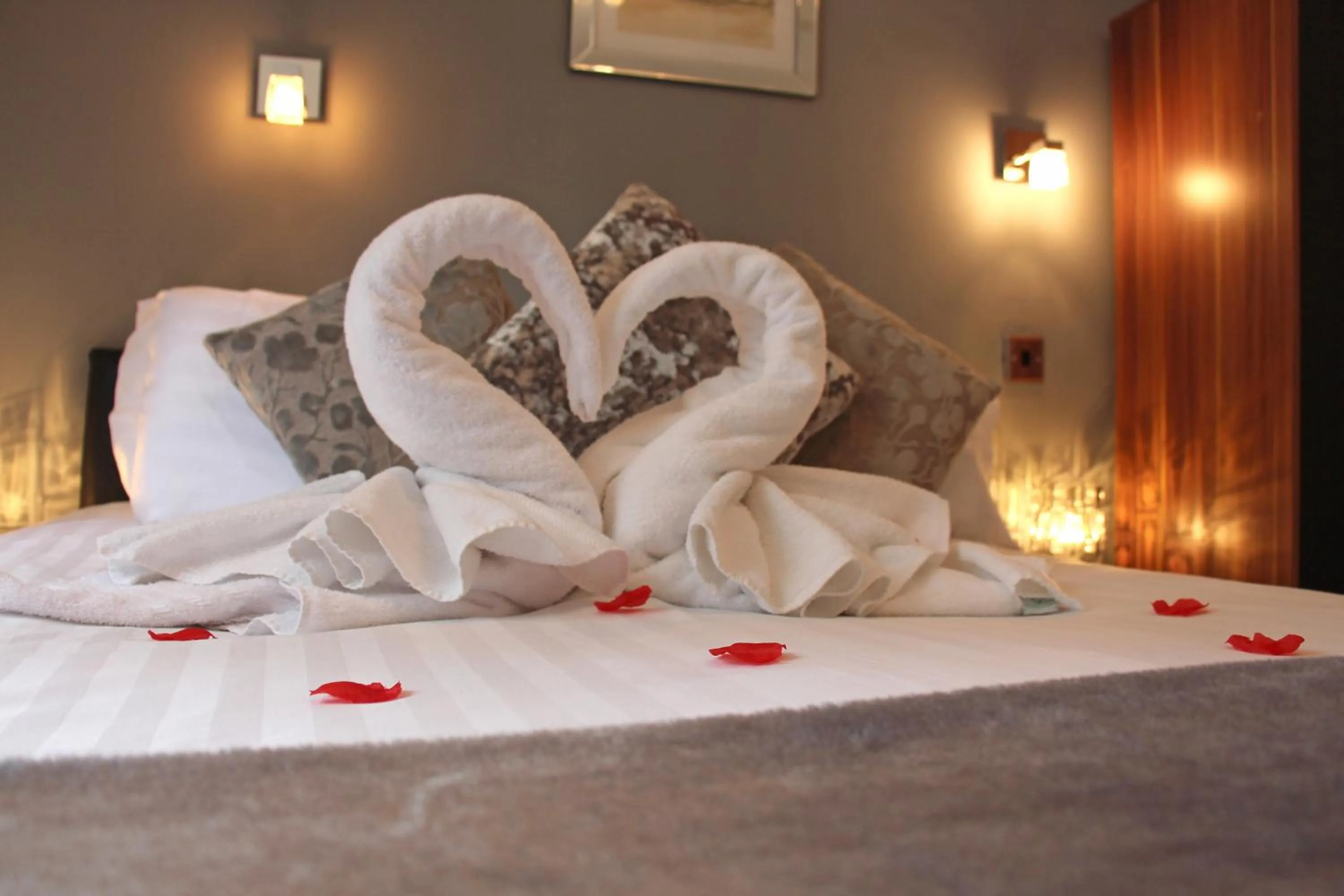 Decorative detail, Bed in St John's Lodge Guest House incl off-site leisure club