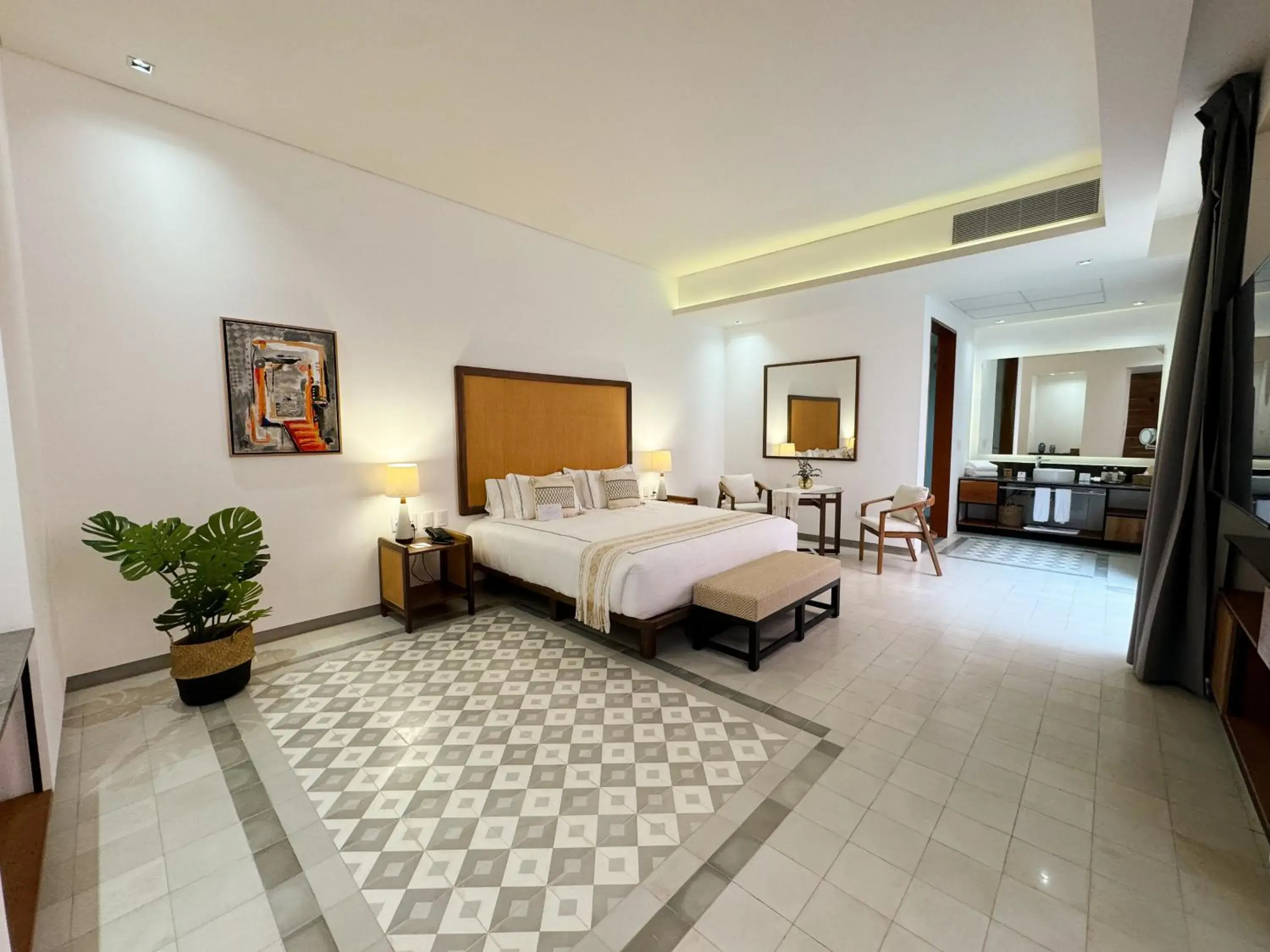 Photo of the whole room, Bed in Casa Loreto 1893 Photo of the whole room, Bed in Casa Loreto 1893