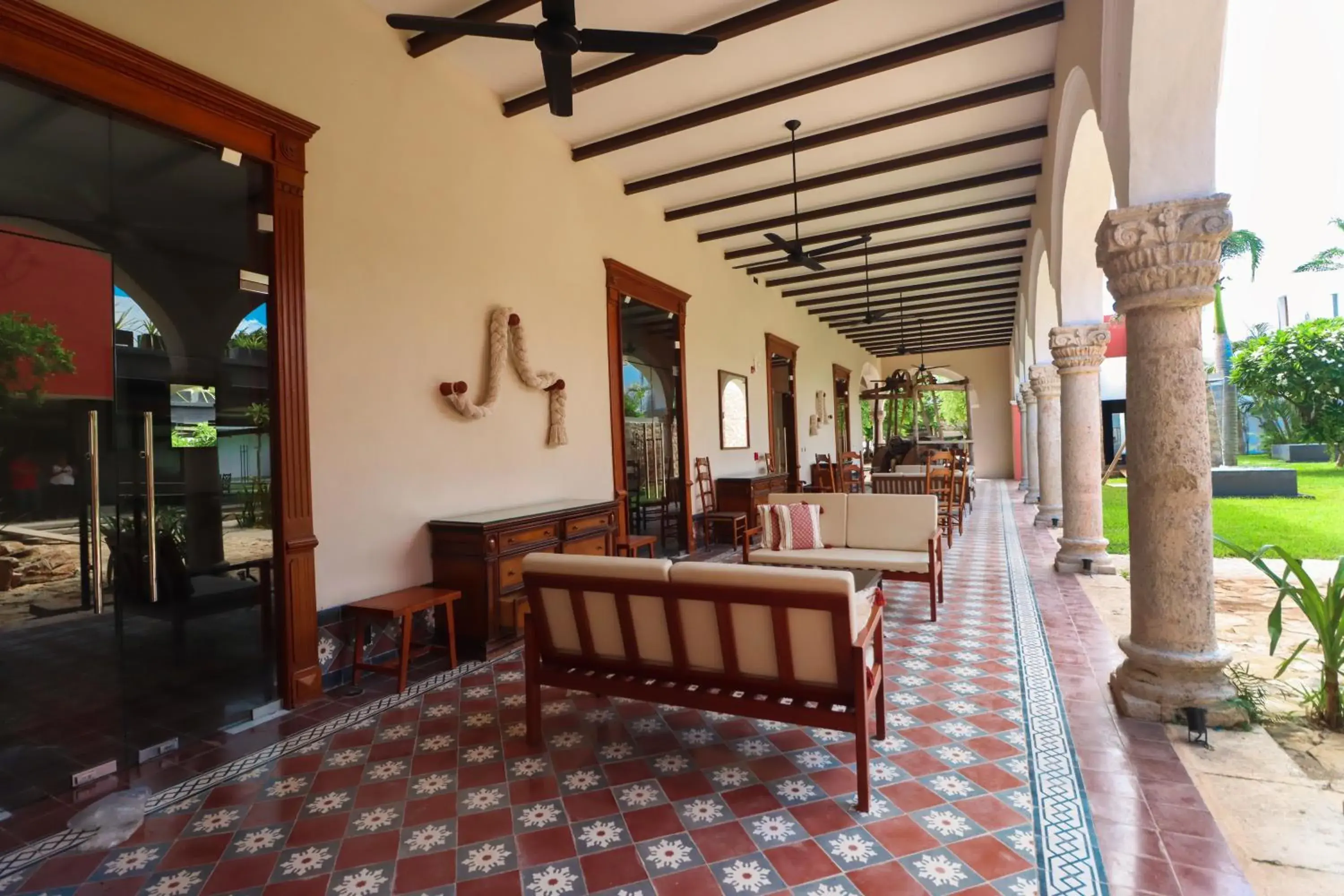 Lobby or reception in Casa Loreto 1893 Lobby or reception in Casa Loreto 1893