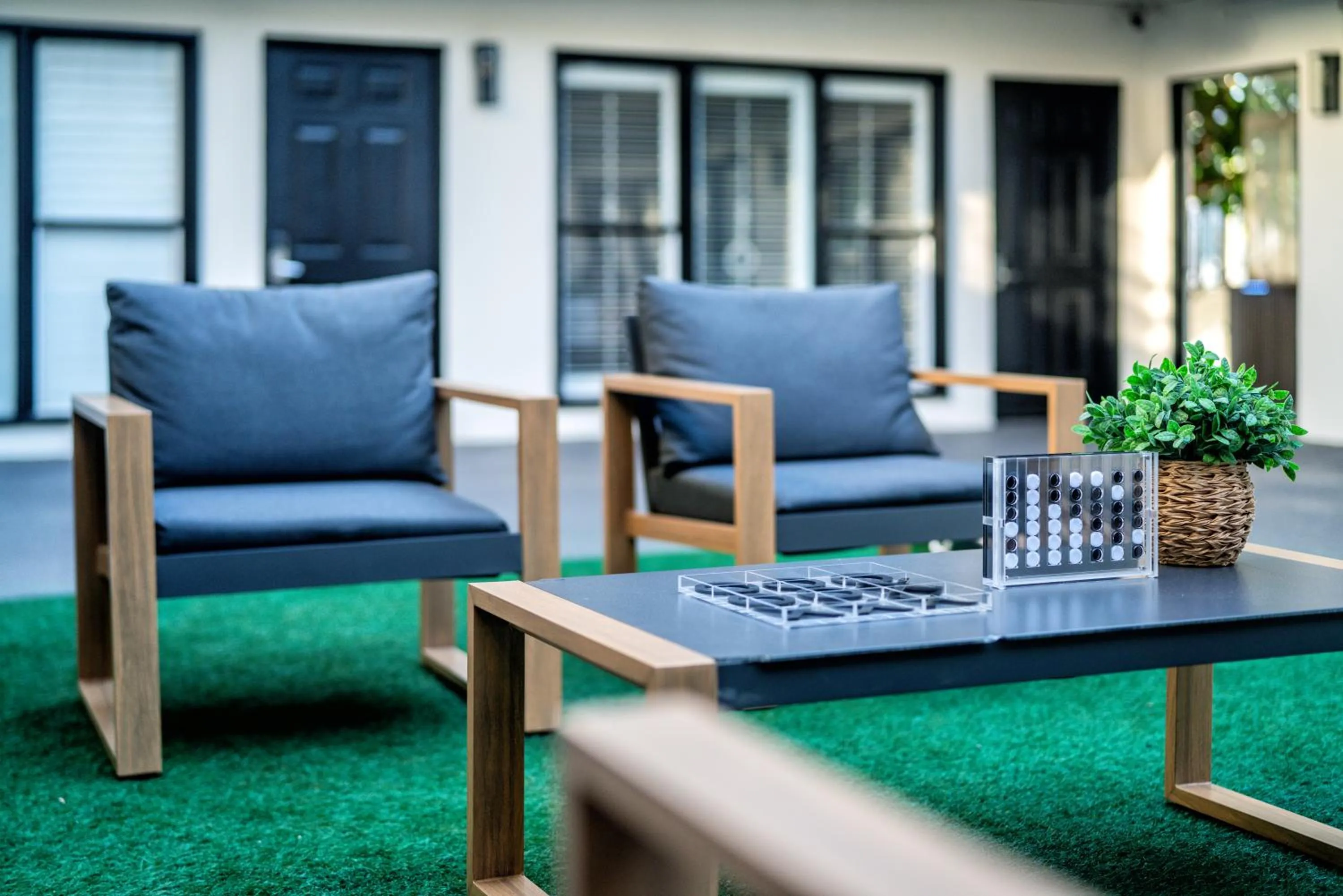 Patio in LYFE INN & SUITES by AGA - Beverly Hills