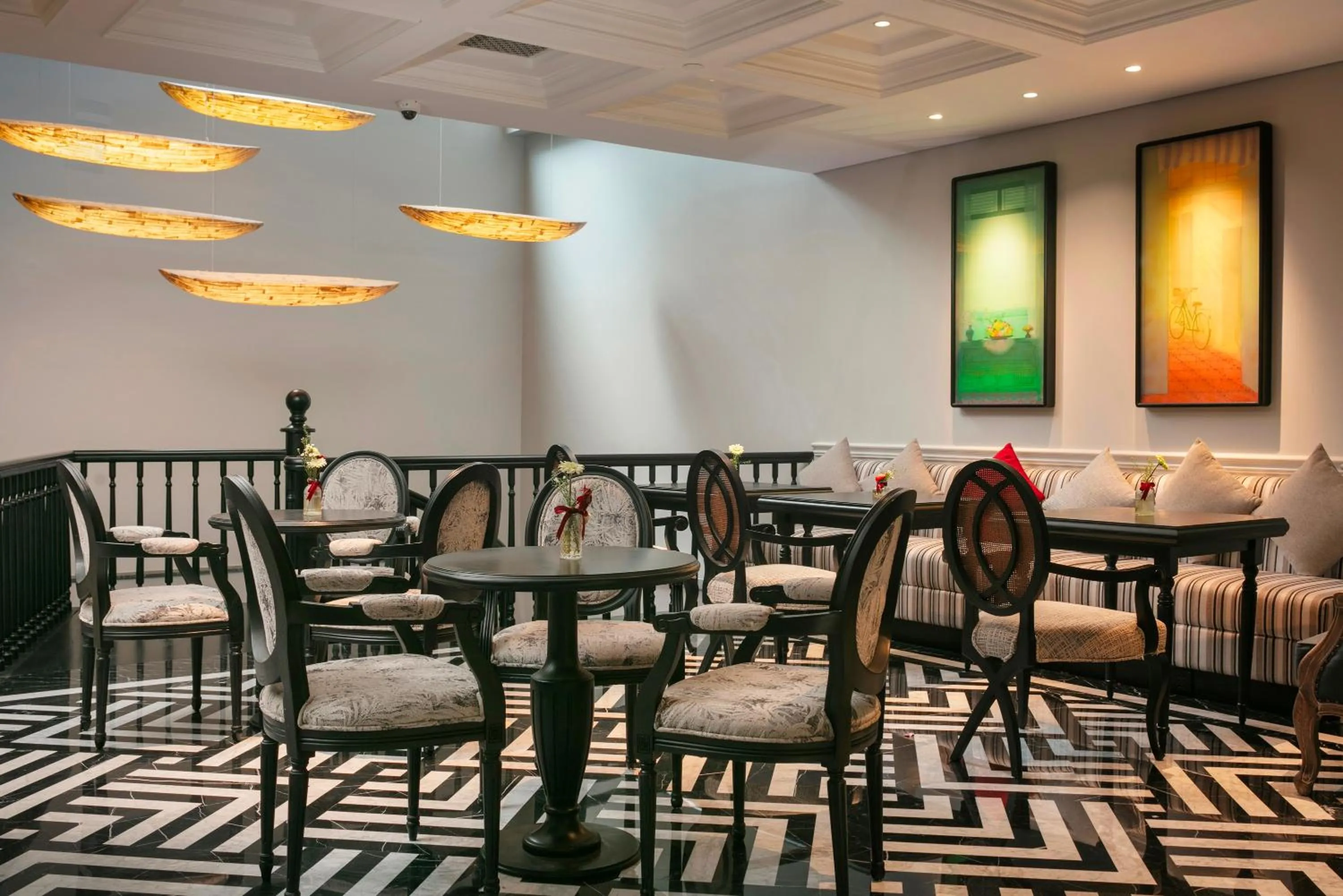 Seating area in T Boutique Hotel