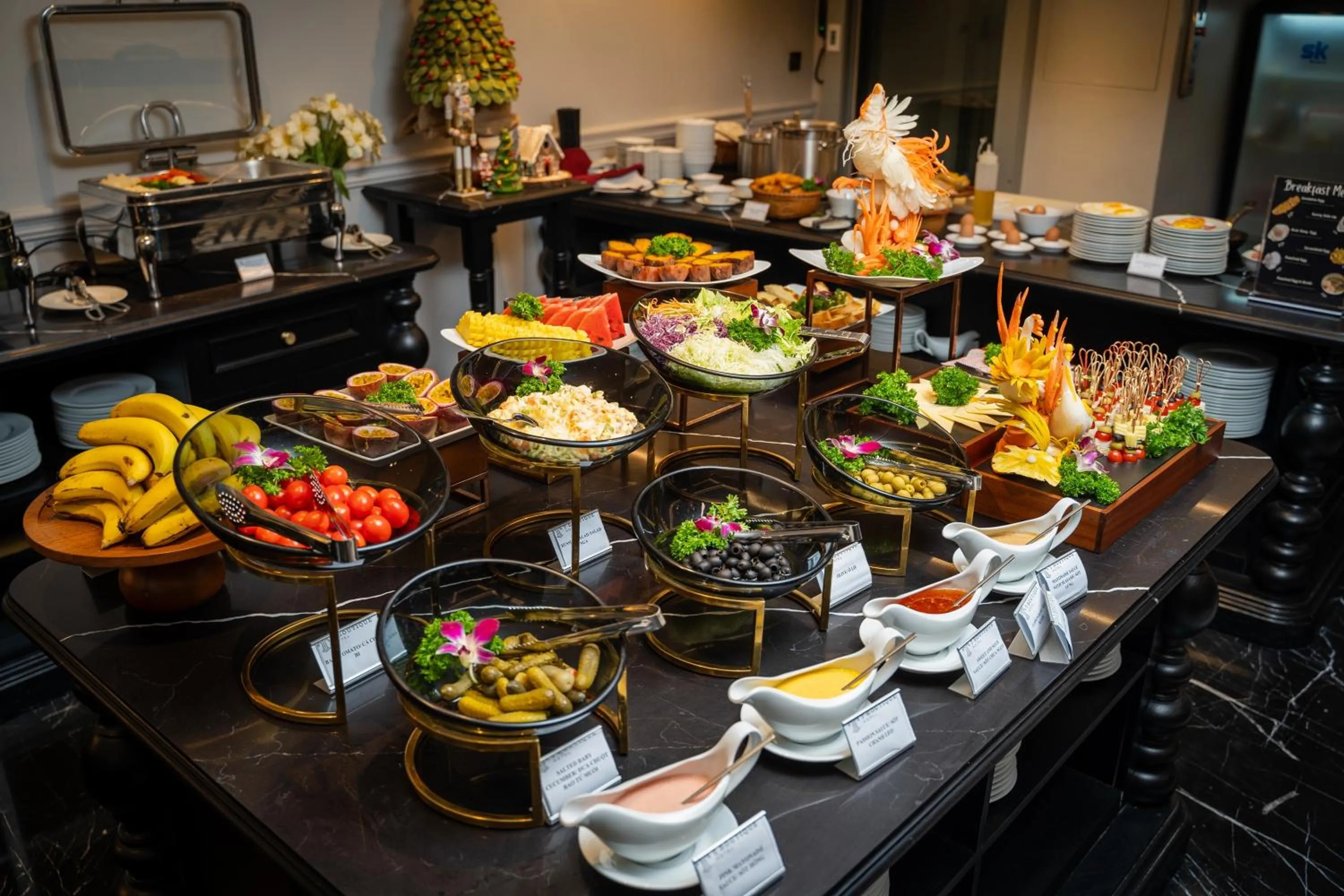 Food and drinks in T Boutique Hotel