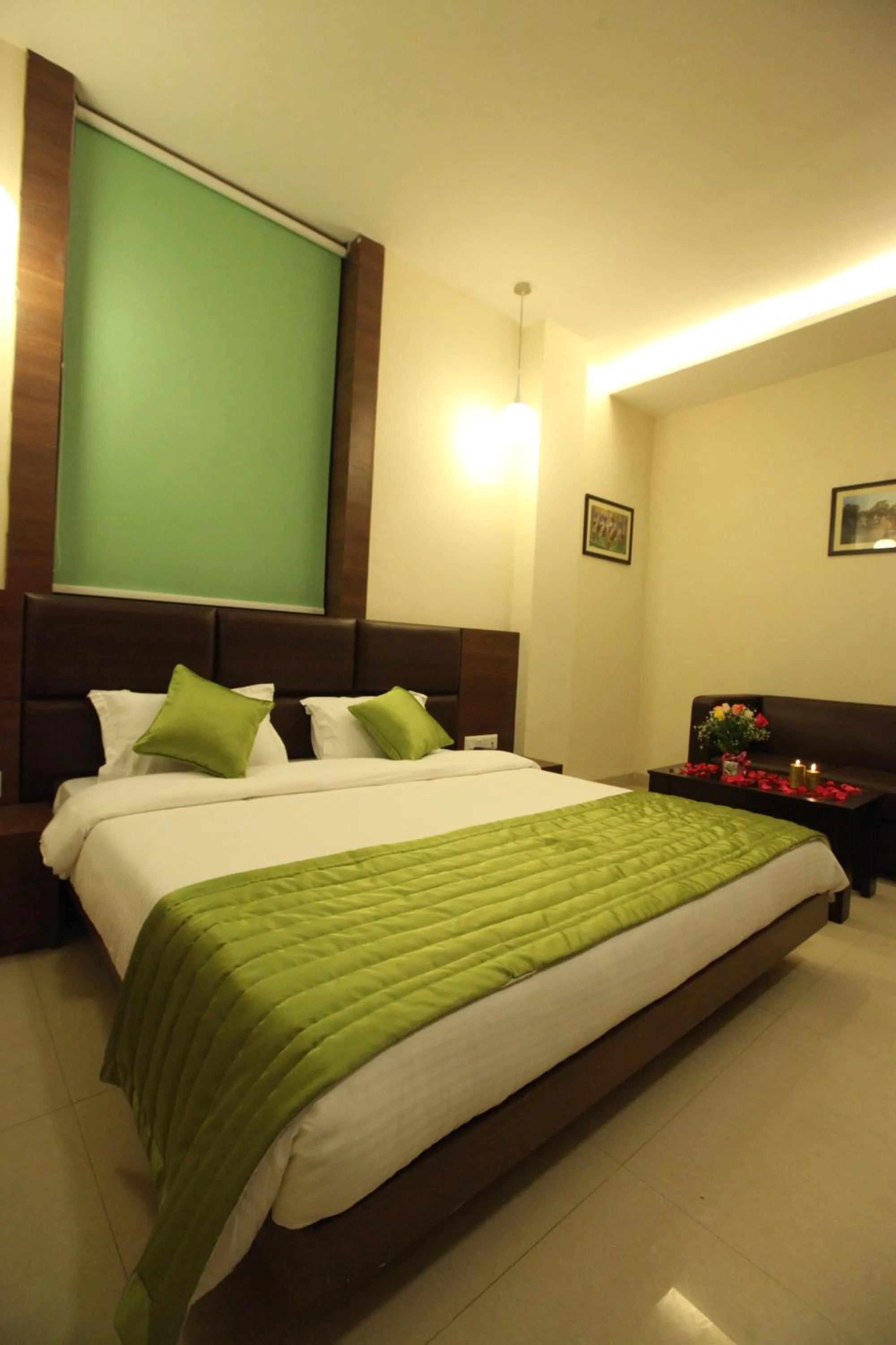 Bed in Hotel Golden Fern