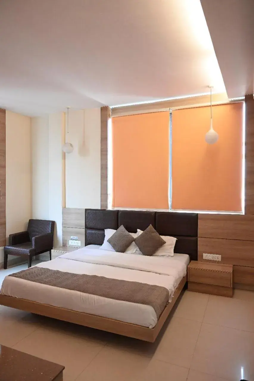 Bed in Hotel Golden Fern Bed in Hotel Golden Fern