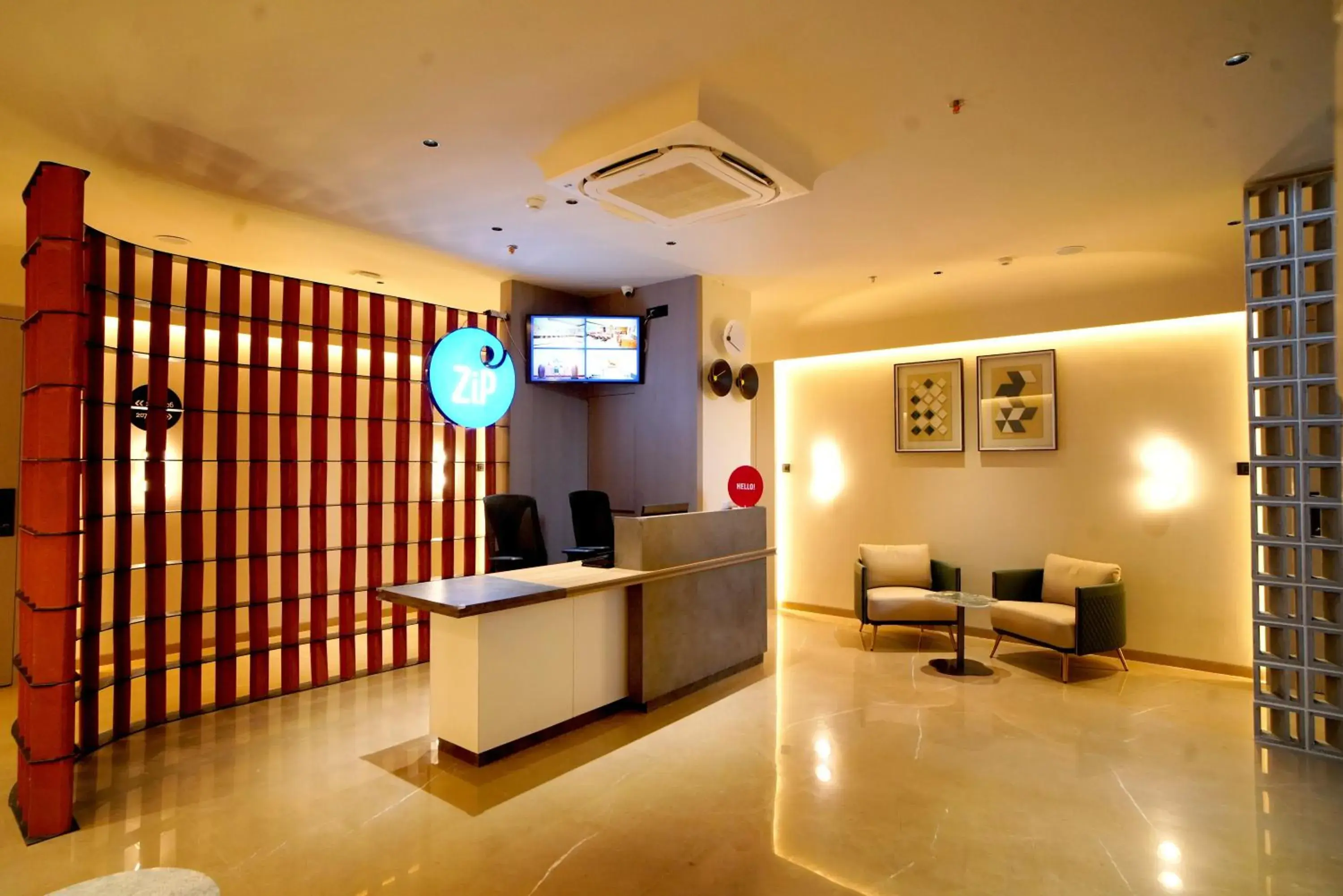 Lobby or reception in Zip By Spree Hotels Nanded Lobby or reception in Zip By Spree Hotels Nanded