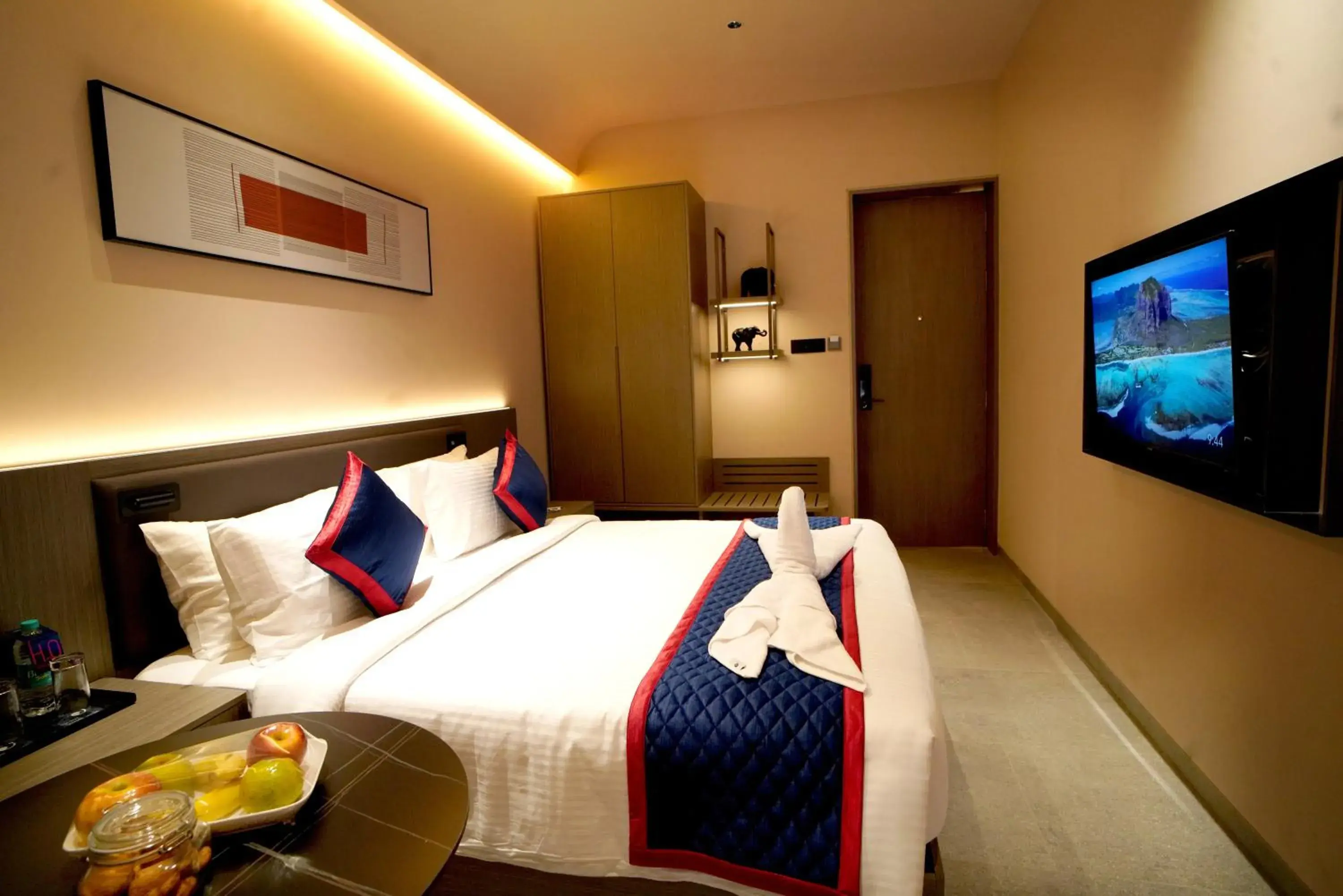Bed in Zip By Spree Hotels Nanded Bed in Zip By Spree Hotels Nanded