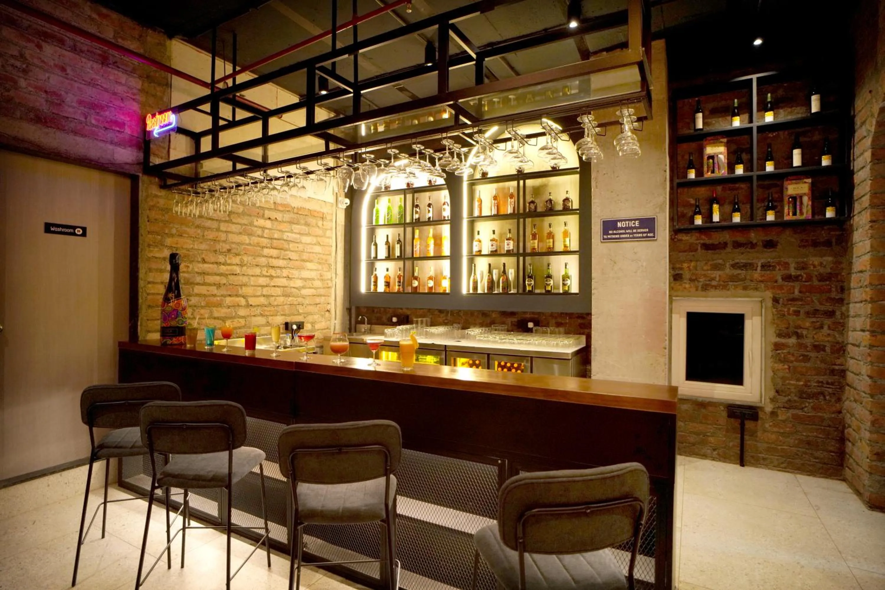 Lounge or bar in Zip By Spree Hotels Nanded