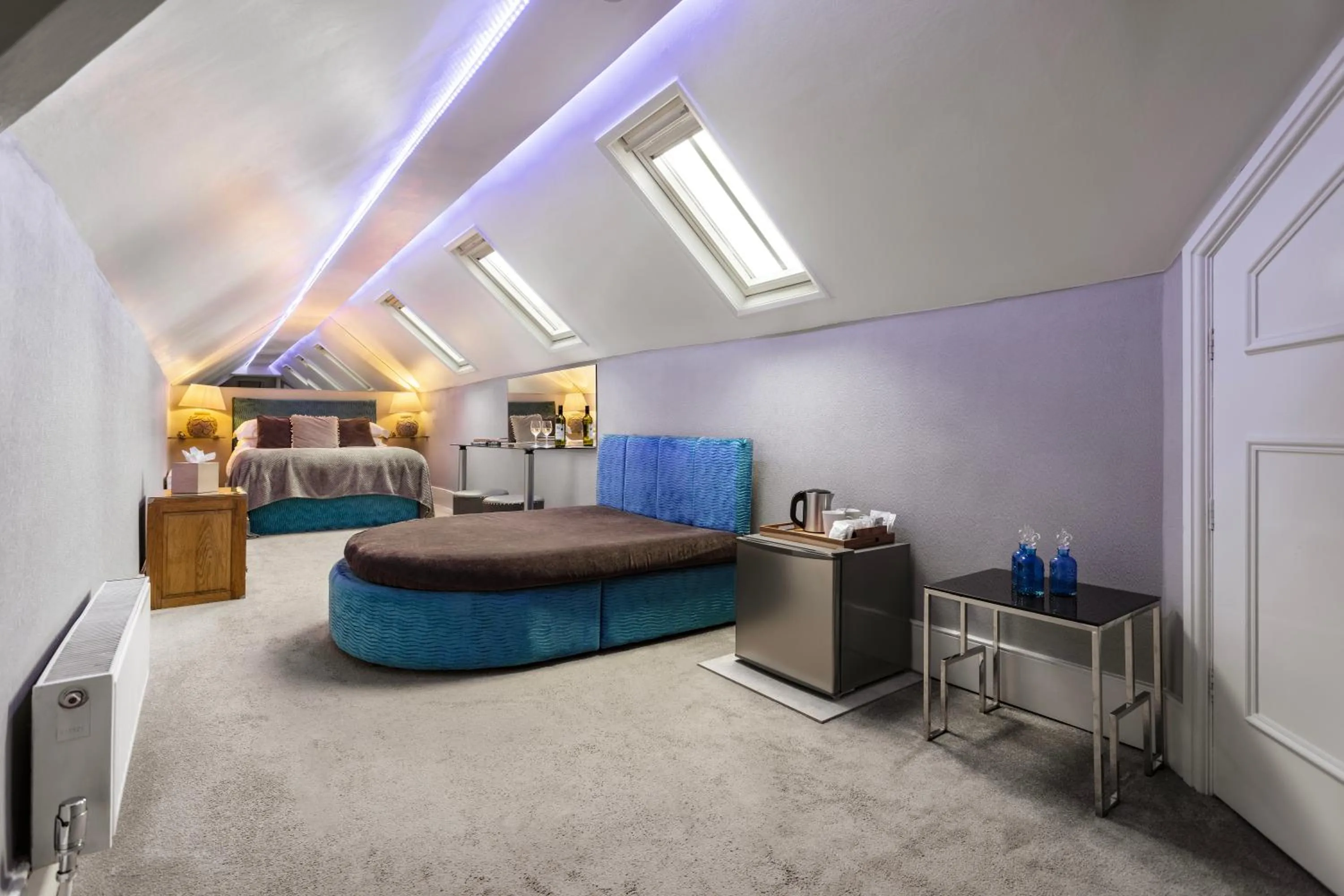 Bed in Aphrodites Group - Luxury Hot Tub Suites in Central Lake District!