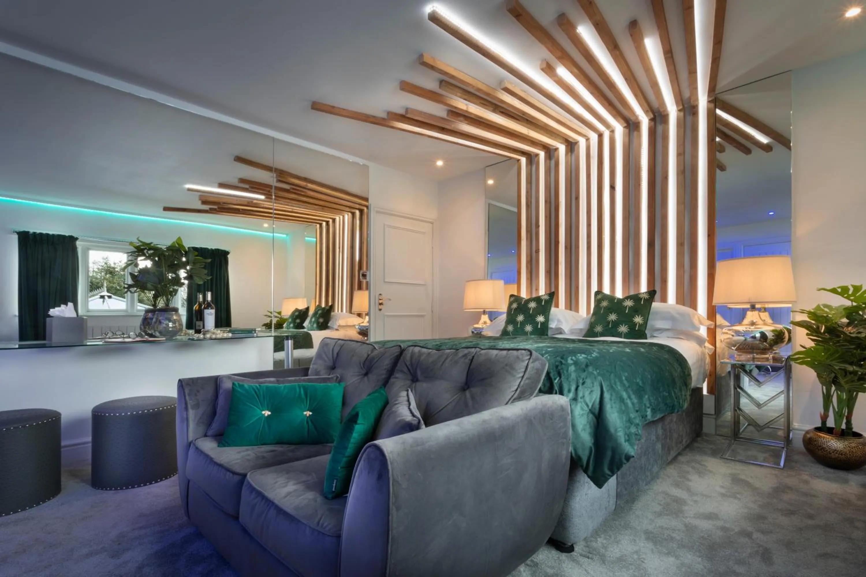 TV and multimedia in Aphrodites Group - Luxury Hot Tub Suites in Central Lake District!