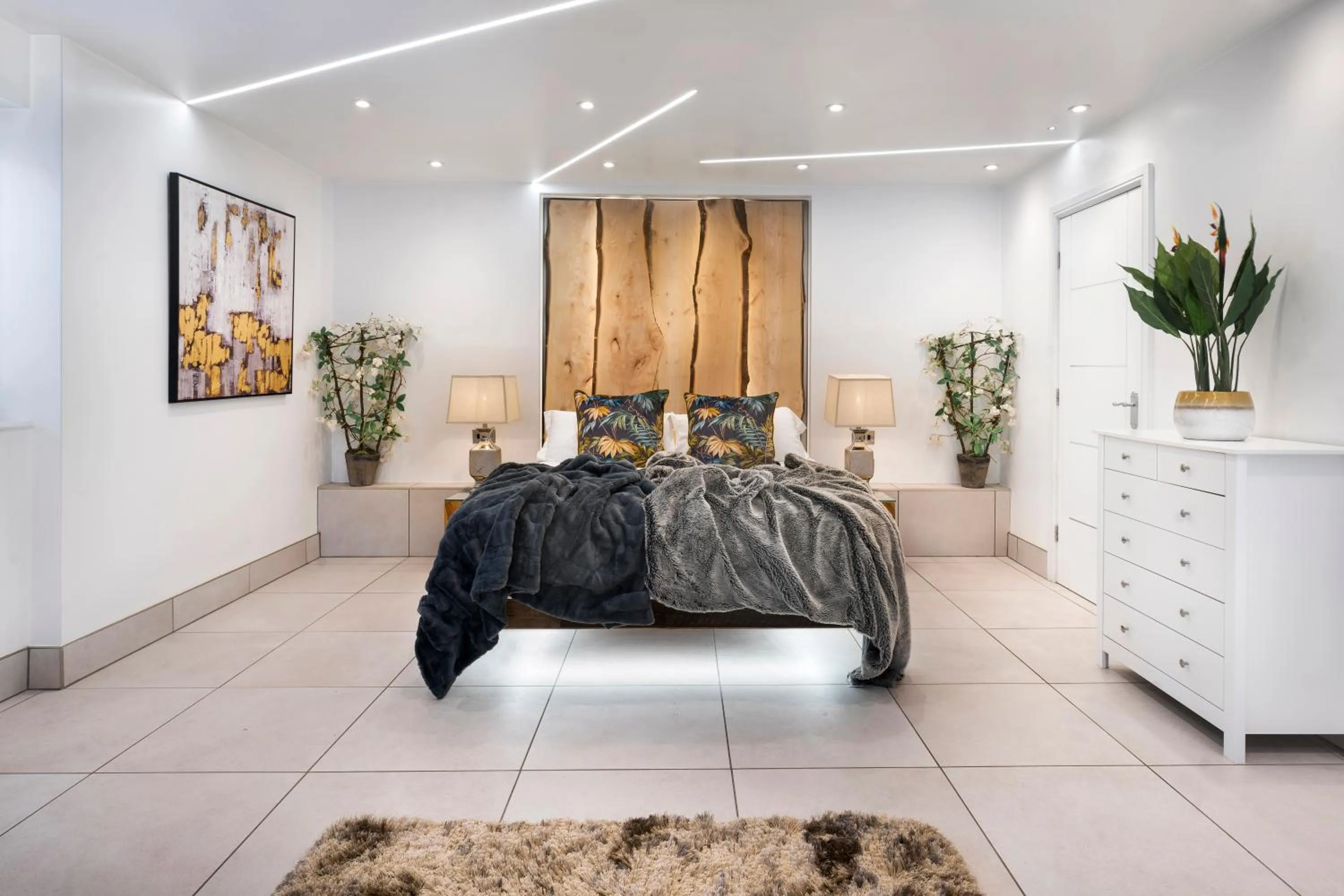 Bed in Aphrodites Group - Luxury Hot Tub Suites in Central Lake District!