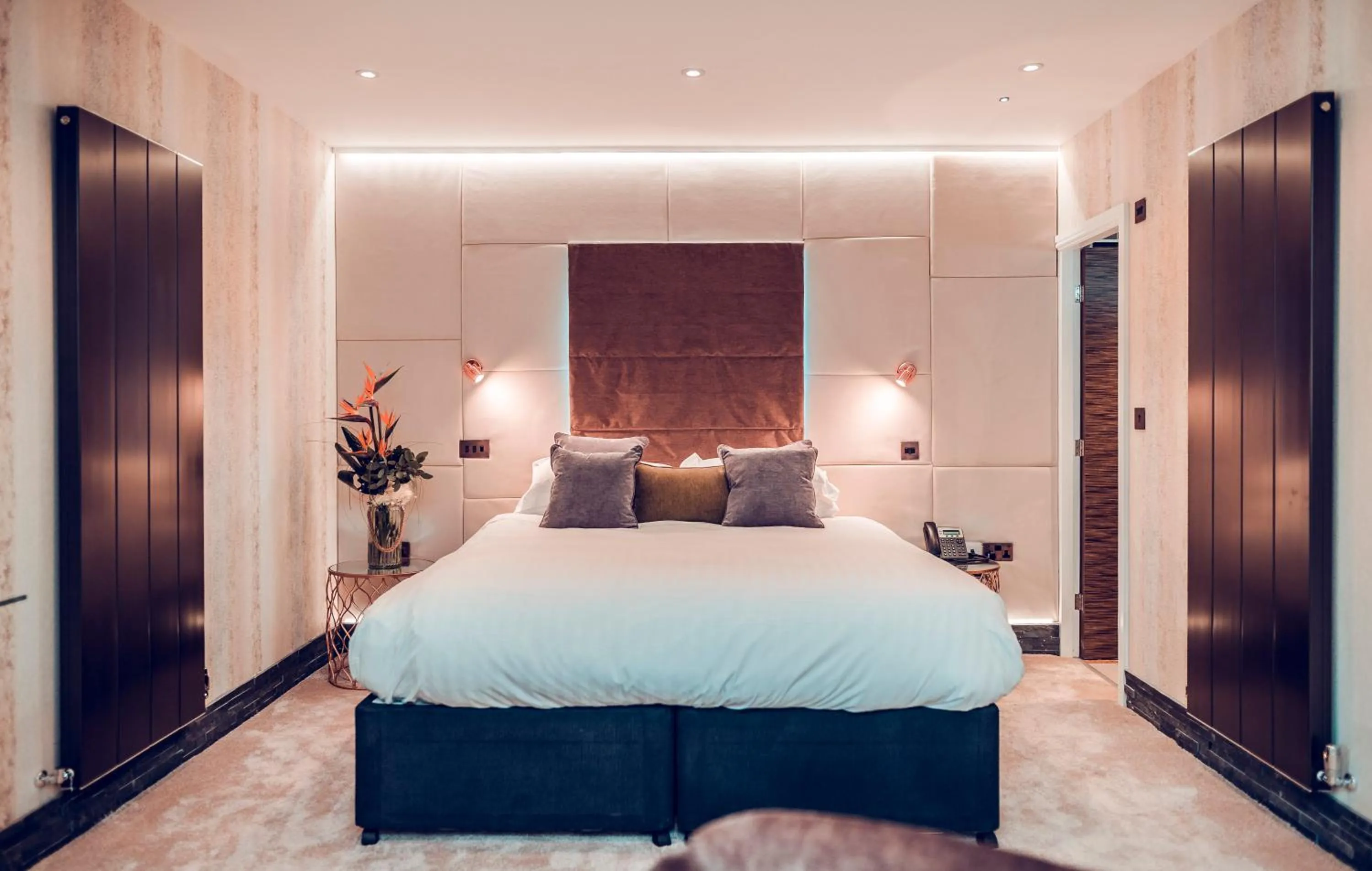 Bed in Aphrodites Group - Luxury Hot Tub Suites in Central Lake District!