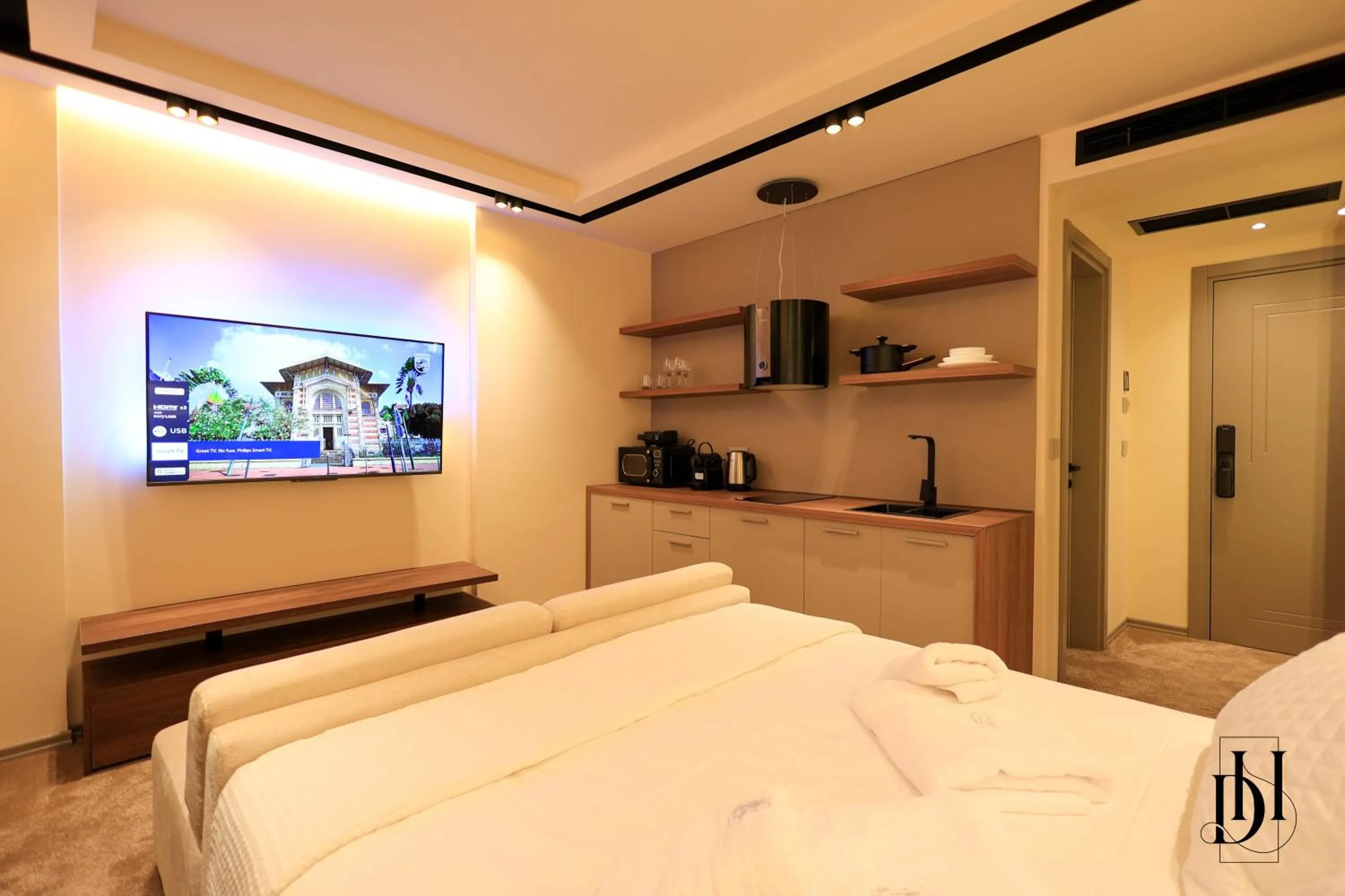 Bed in DeHa Rooms & Apartments