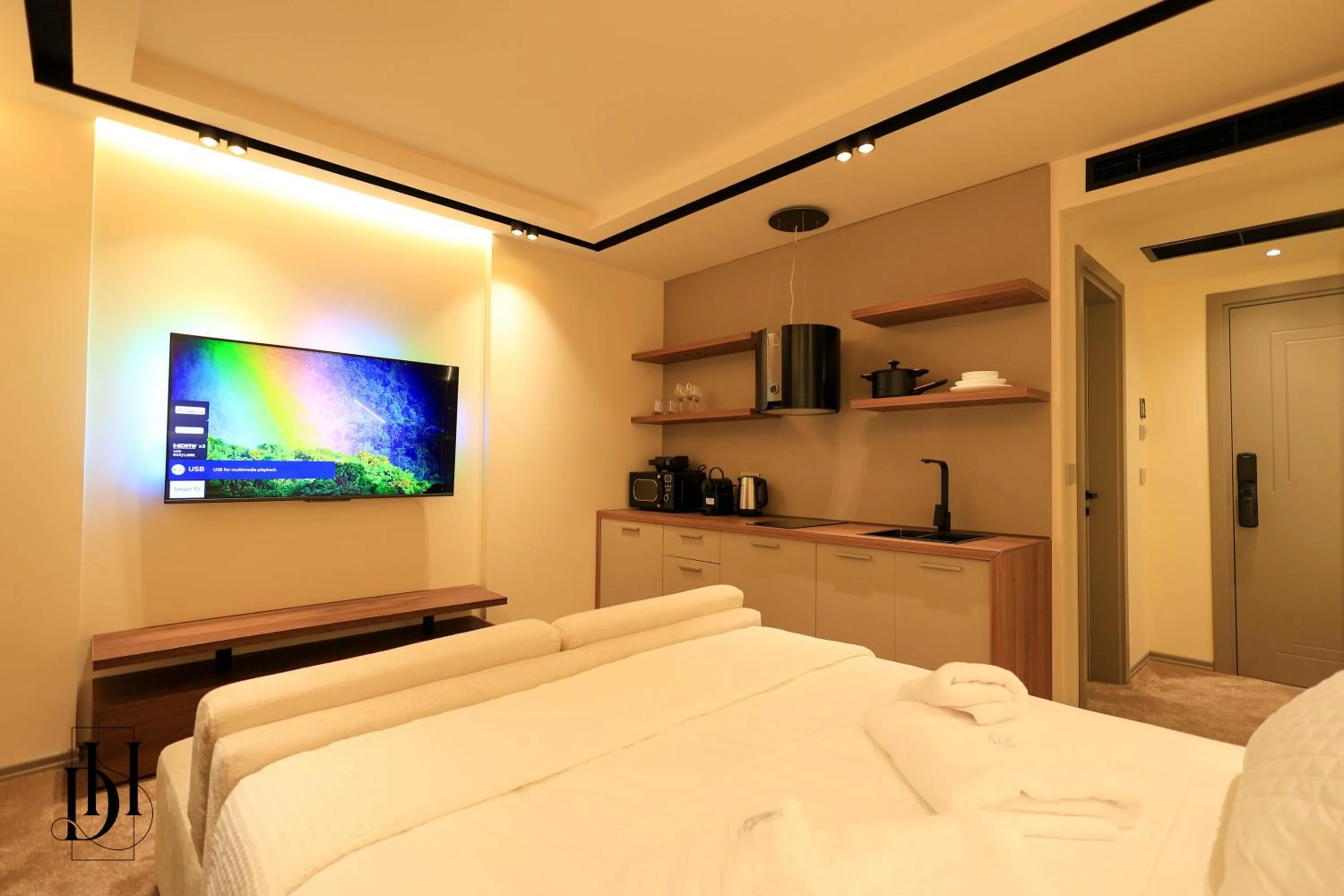 Bed in DeHa Rooms & Apartments