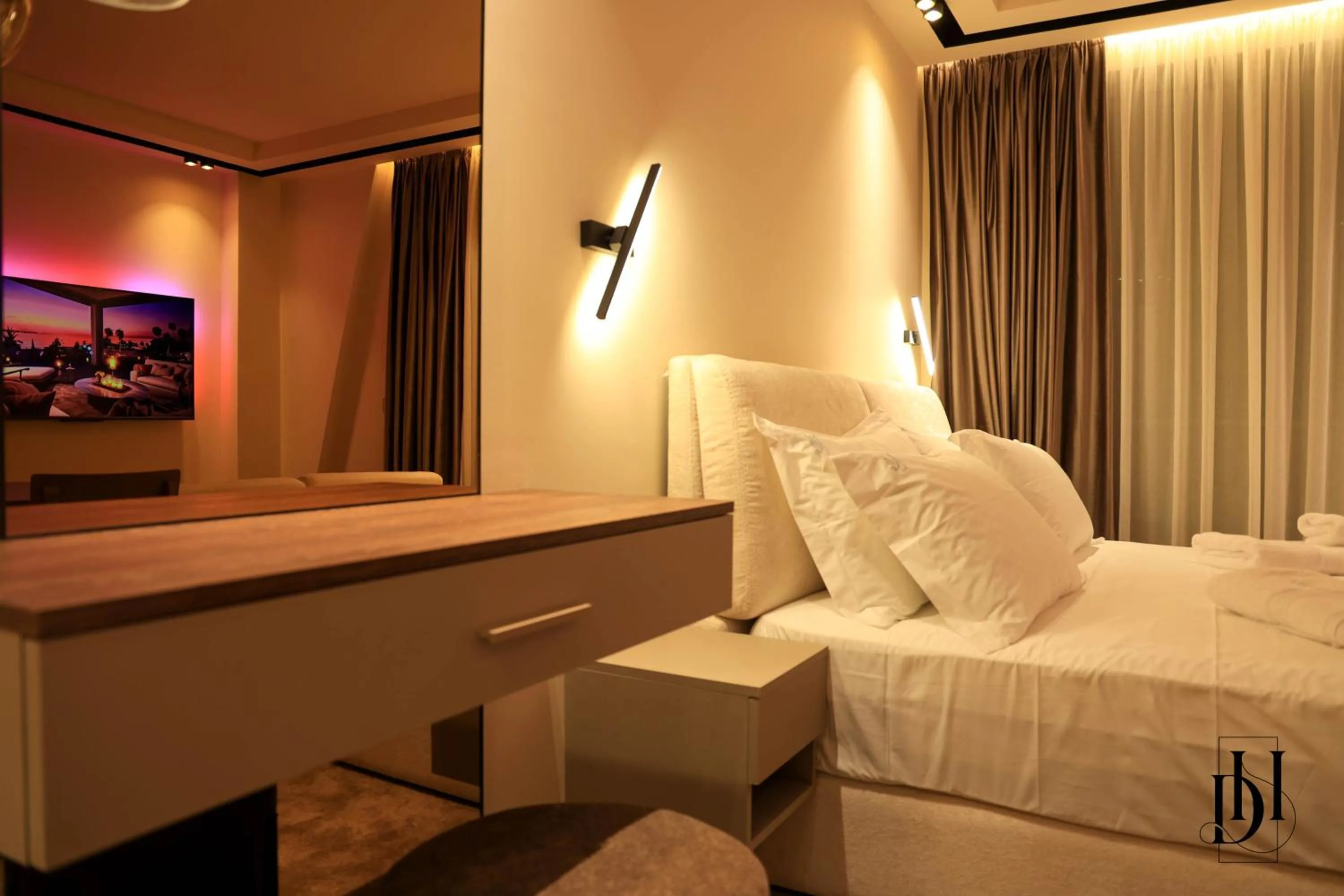 View (from property/room), Bed in DeHa Rooms & Apartments