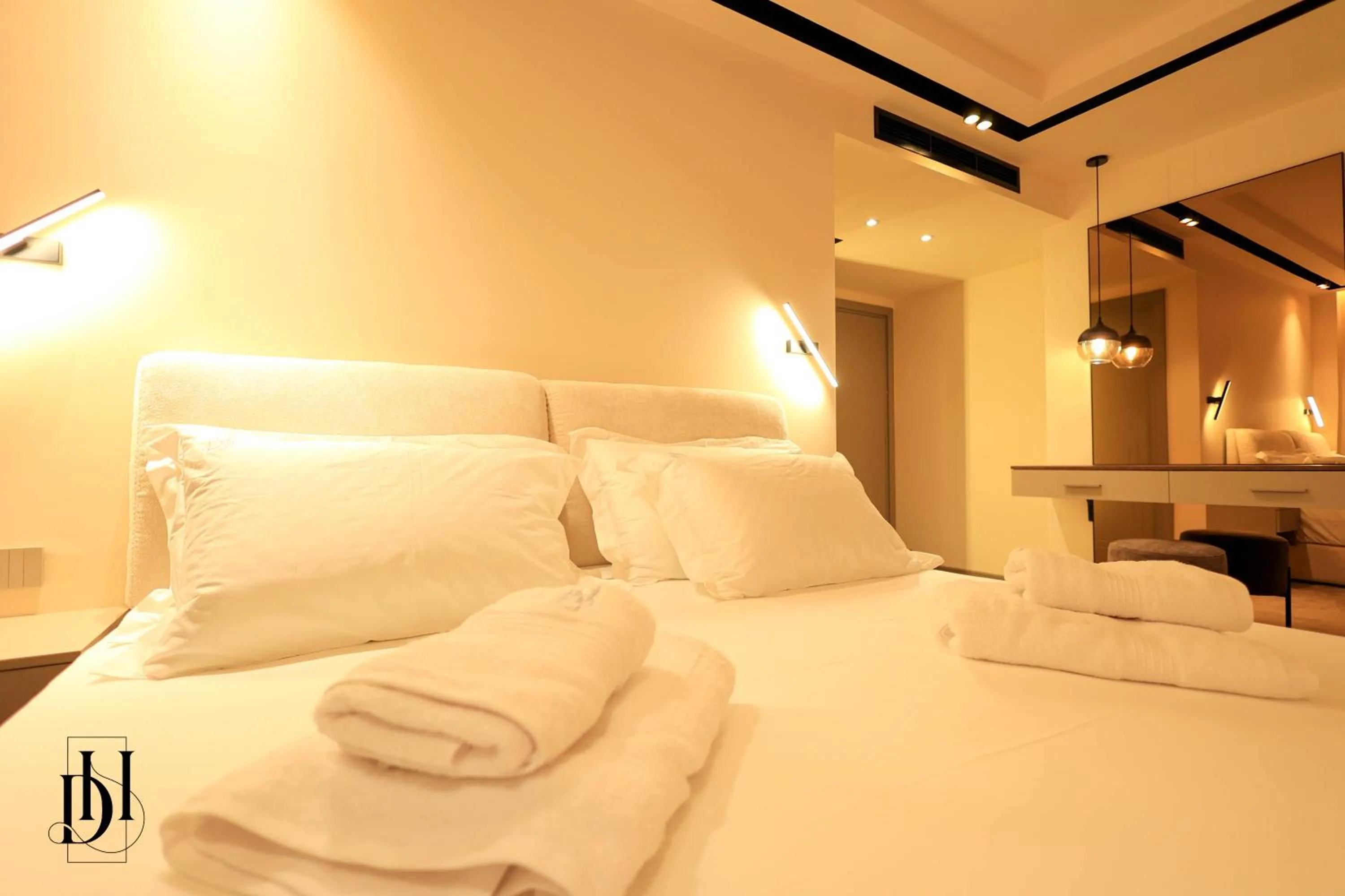 Bed in DeHa Rooms & Apartments