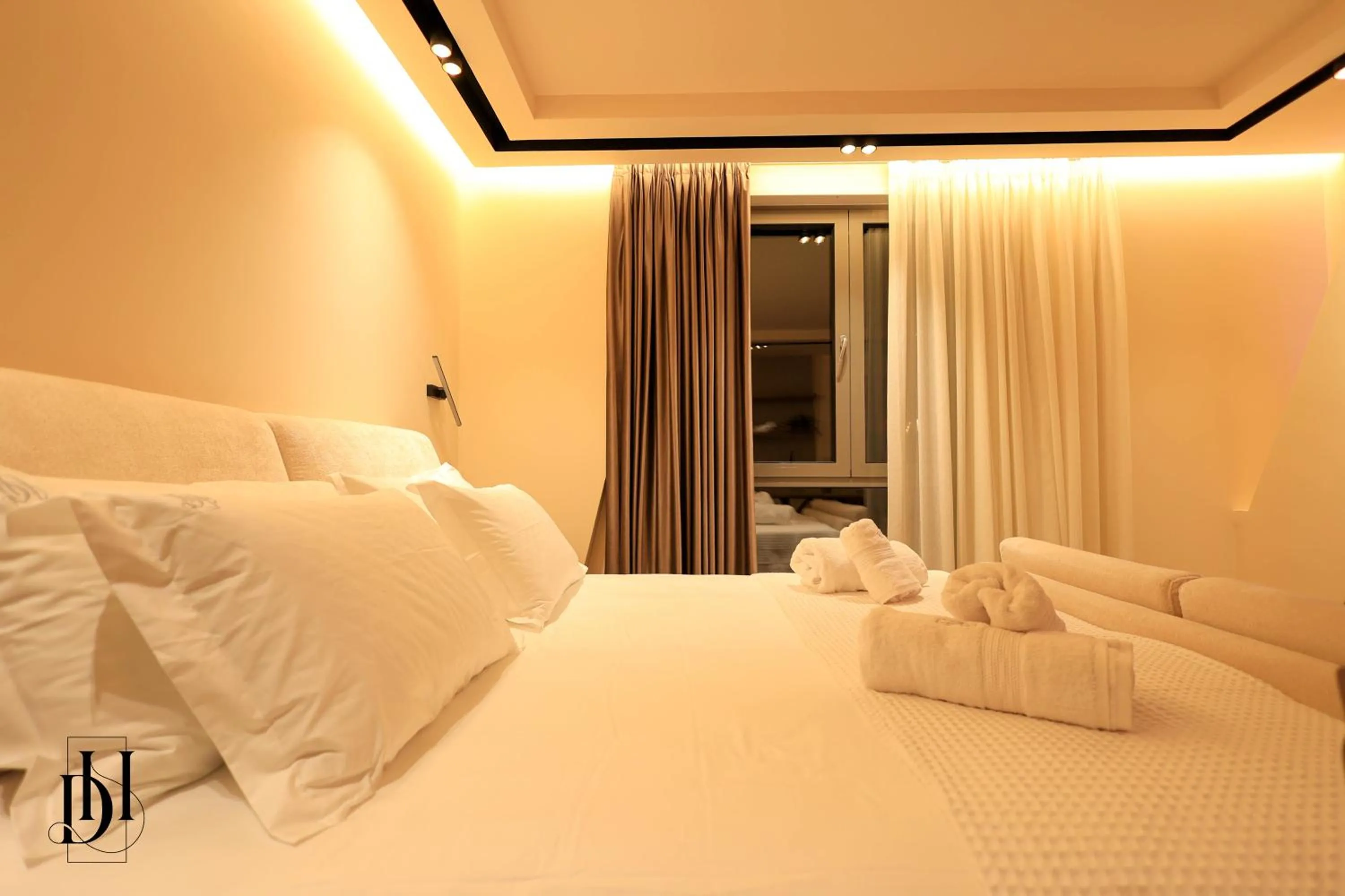 Bed in DeHa Rooms & Apartments