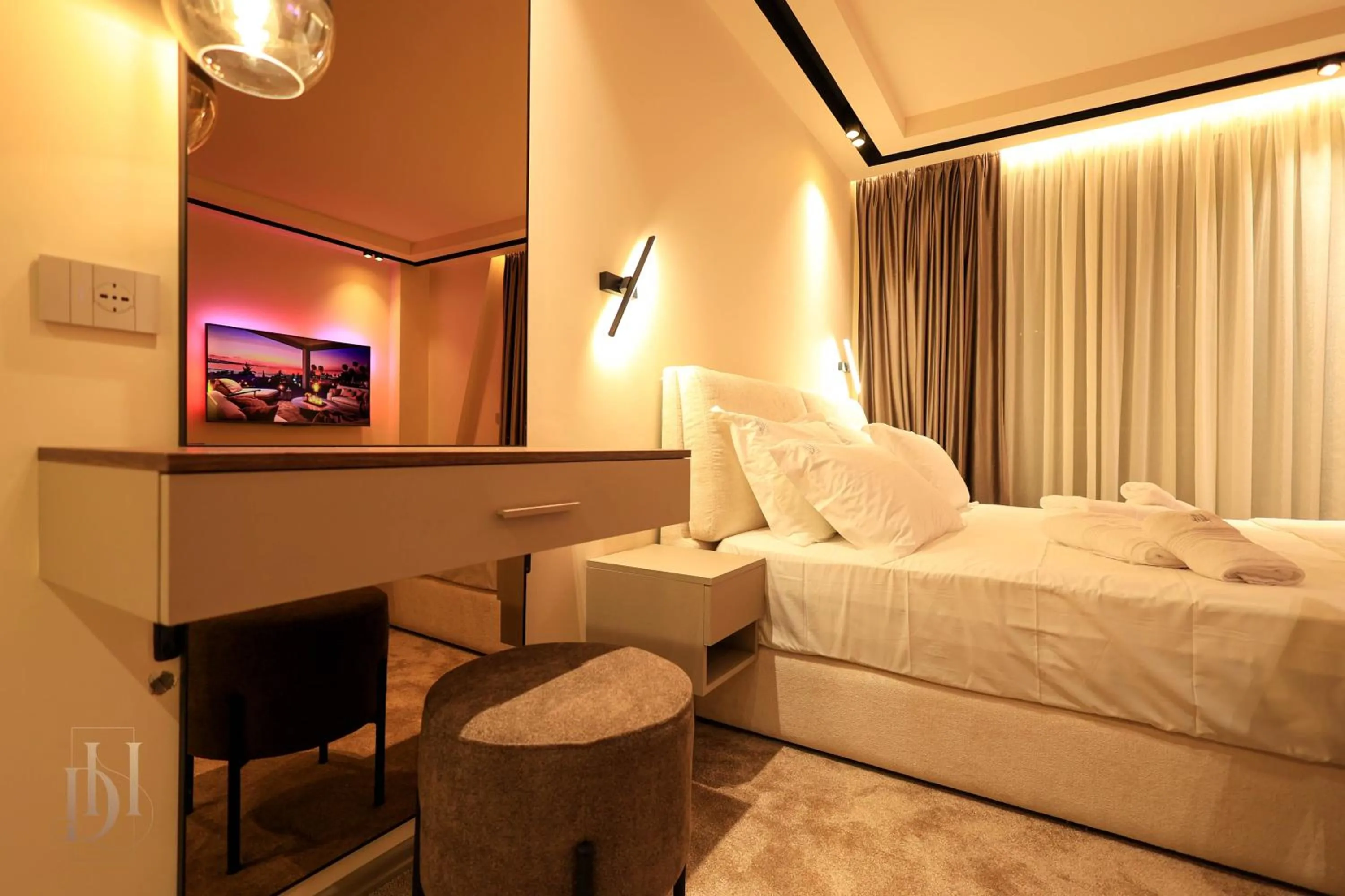 Bed in DeHa Rooms & Apartments