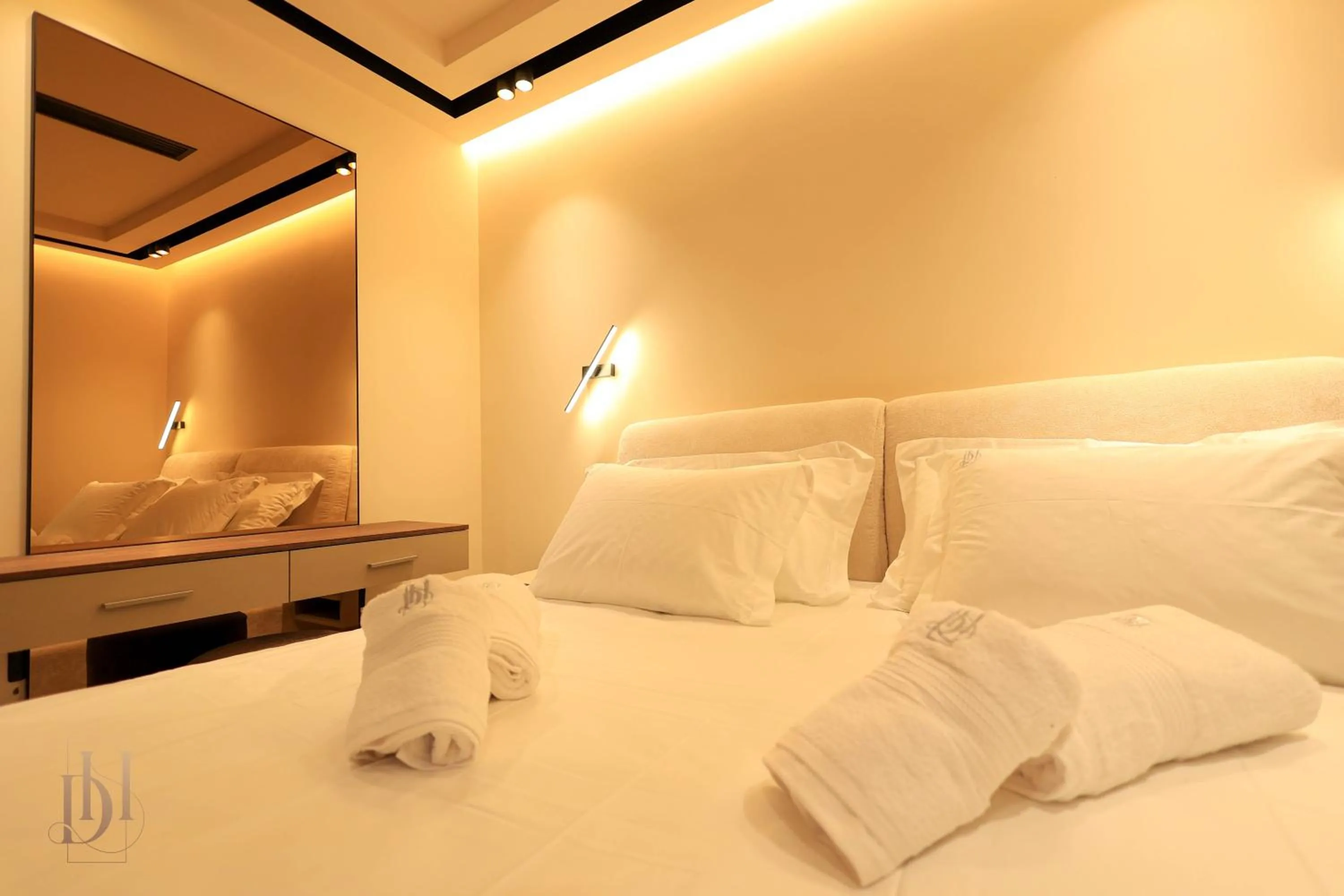Bed in DeHa Rooms & Apartments