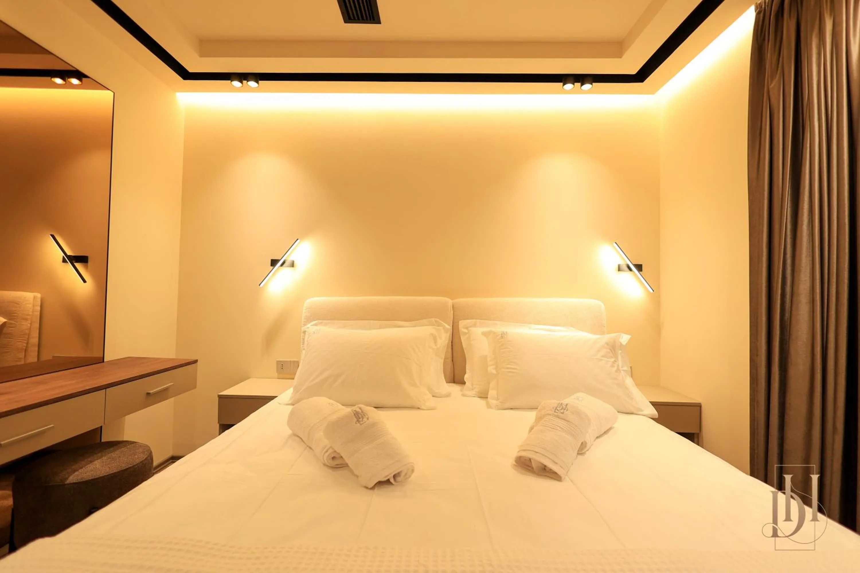 Bed in DeHa Rooms & Apartments