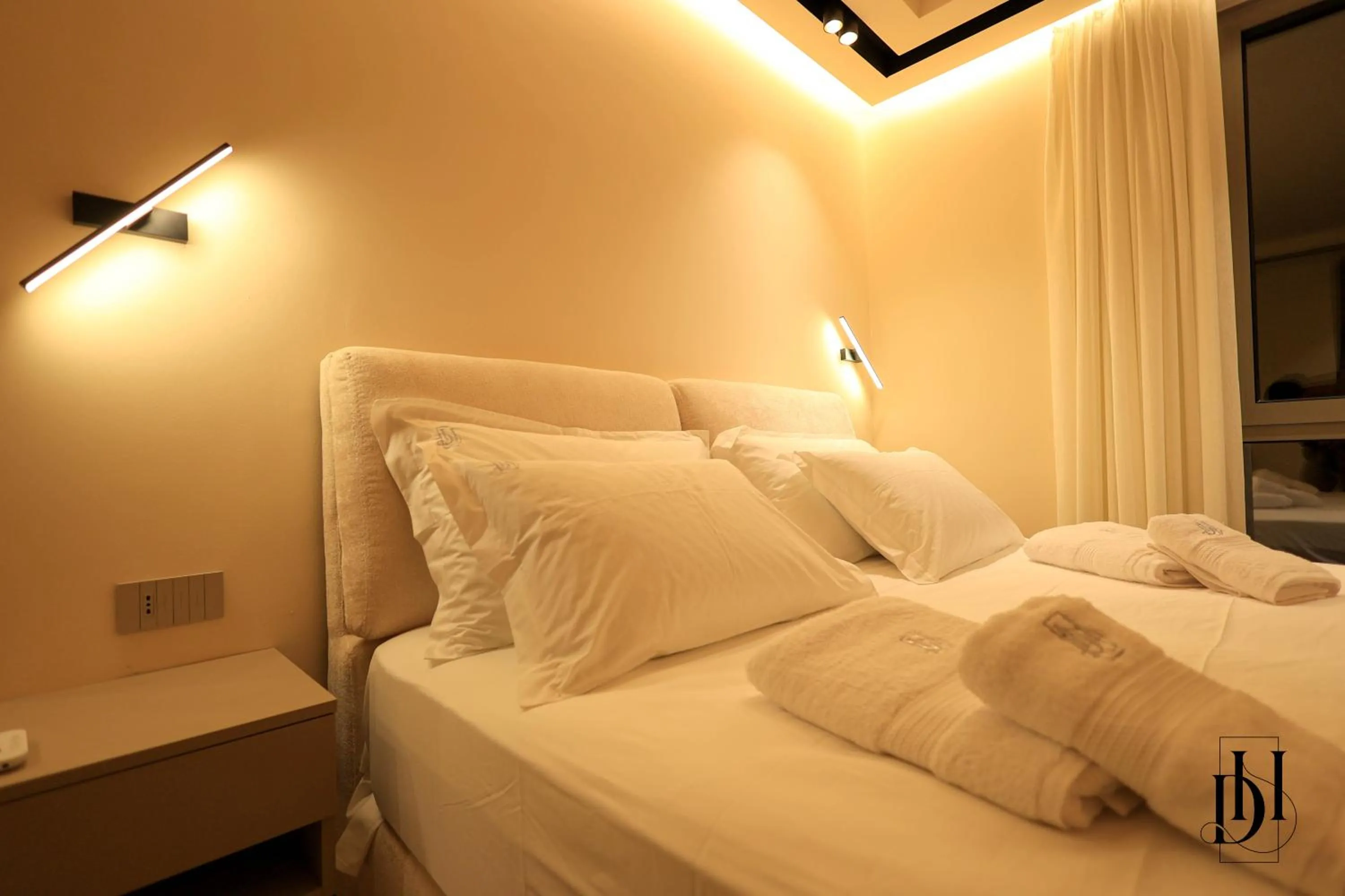 Bed in DeHa Rooms & Apartments