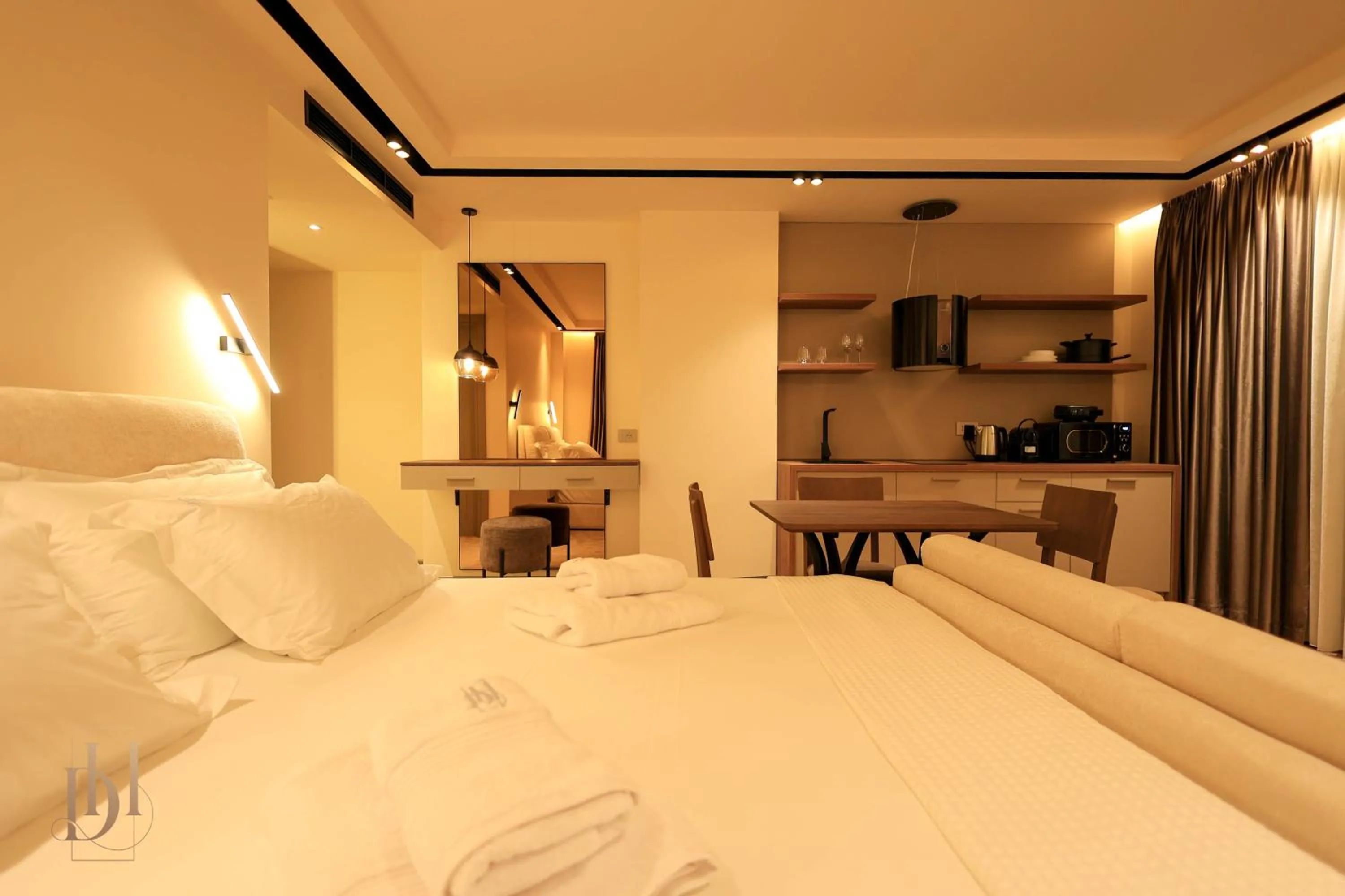 Bed in DeHa Rooms & Apartments