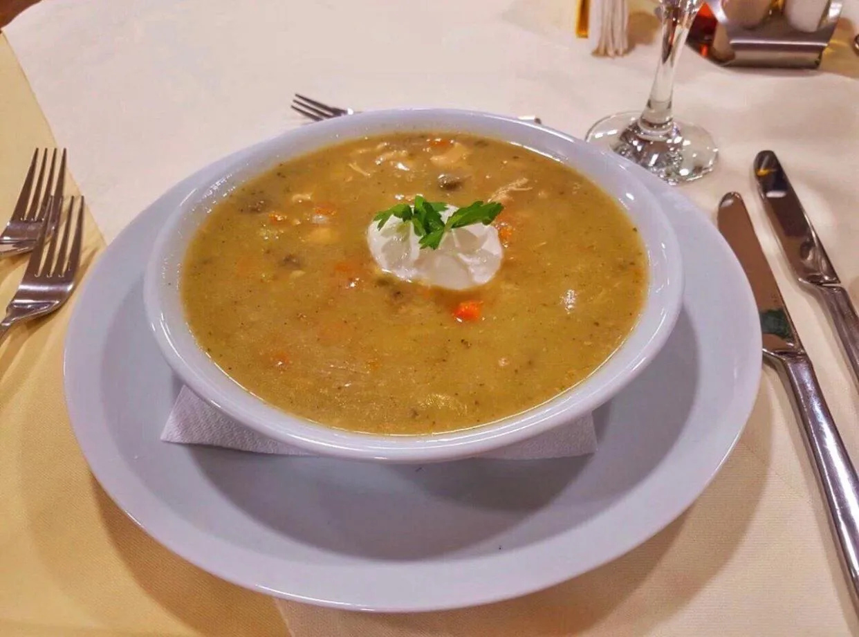 Food close-up in Motel Monte Rosa