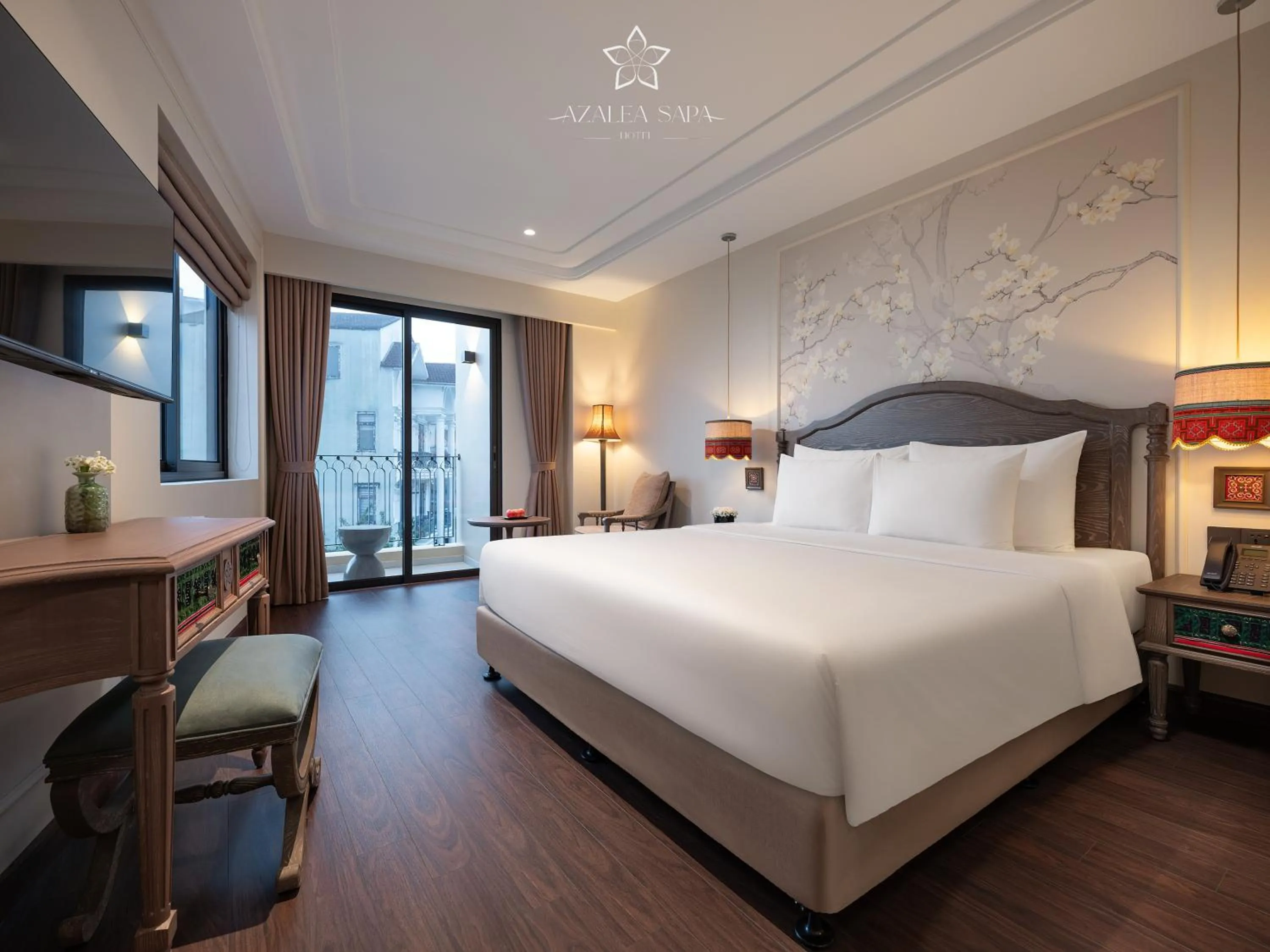 Photo of the whole room, Bed in Azalea Sapa Hotel