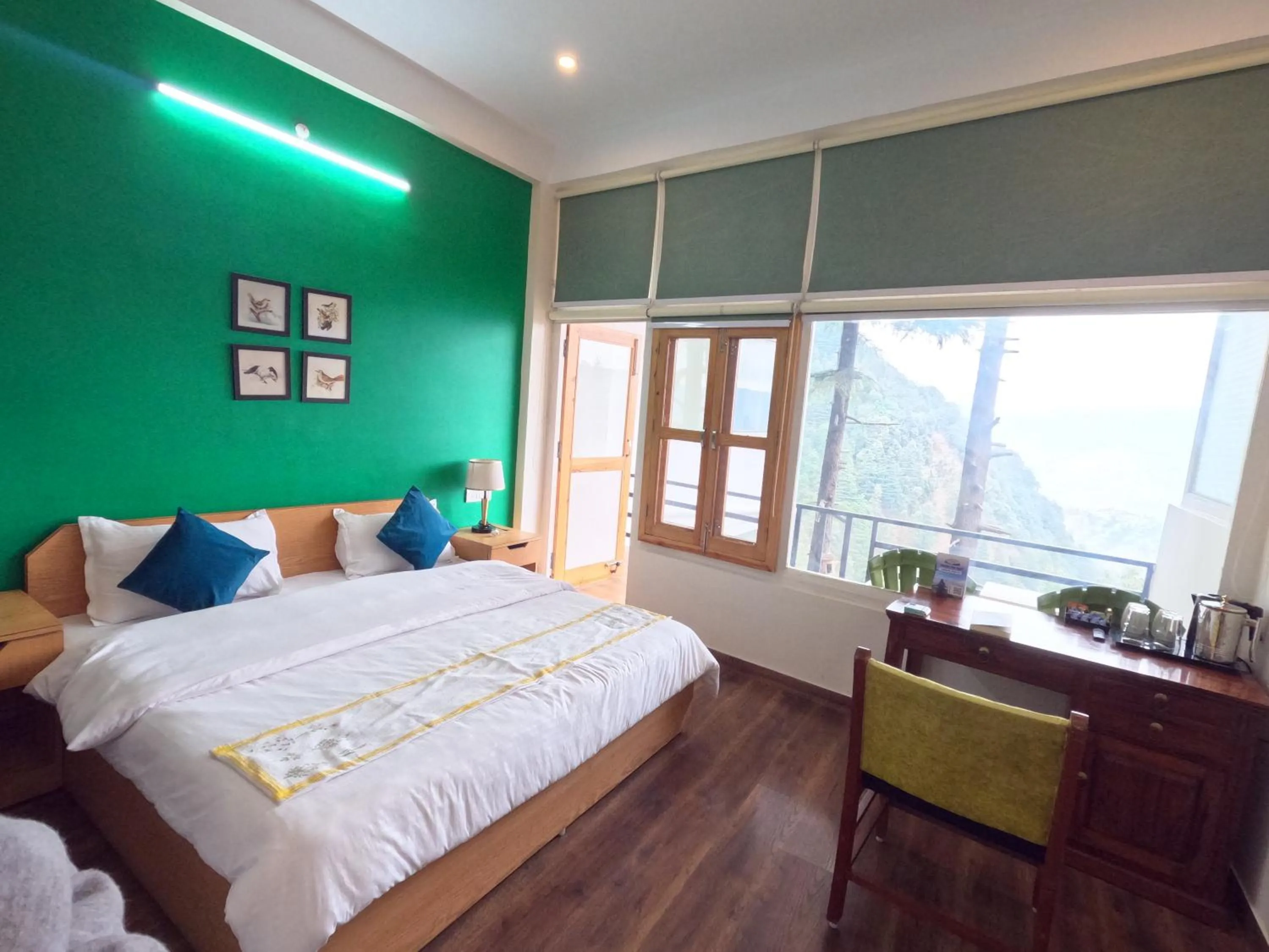 Photo of the whole room, Bed in The Coverpage Boutique Stays Mussoorie