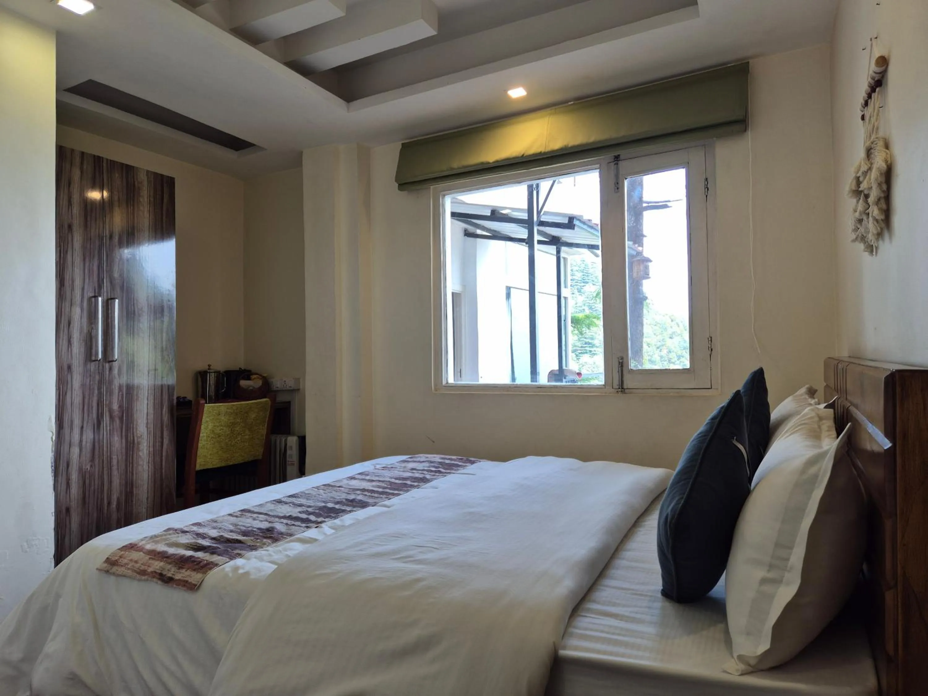 Bed in The Coverpage Boutique Stays Mussoorie